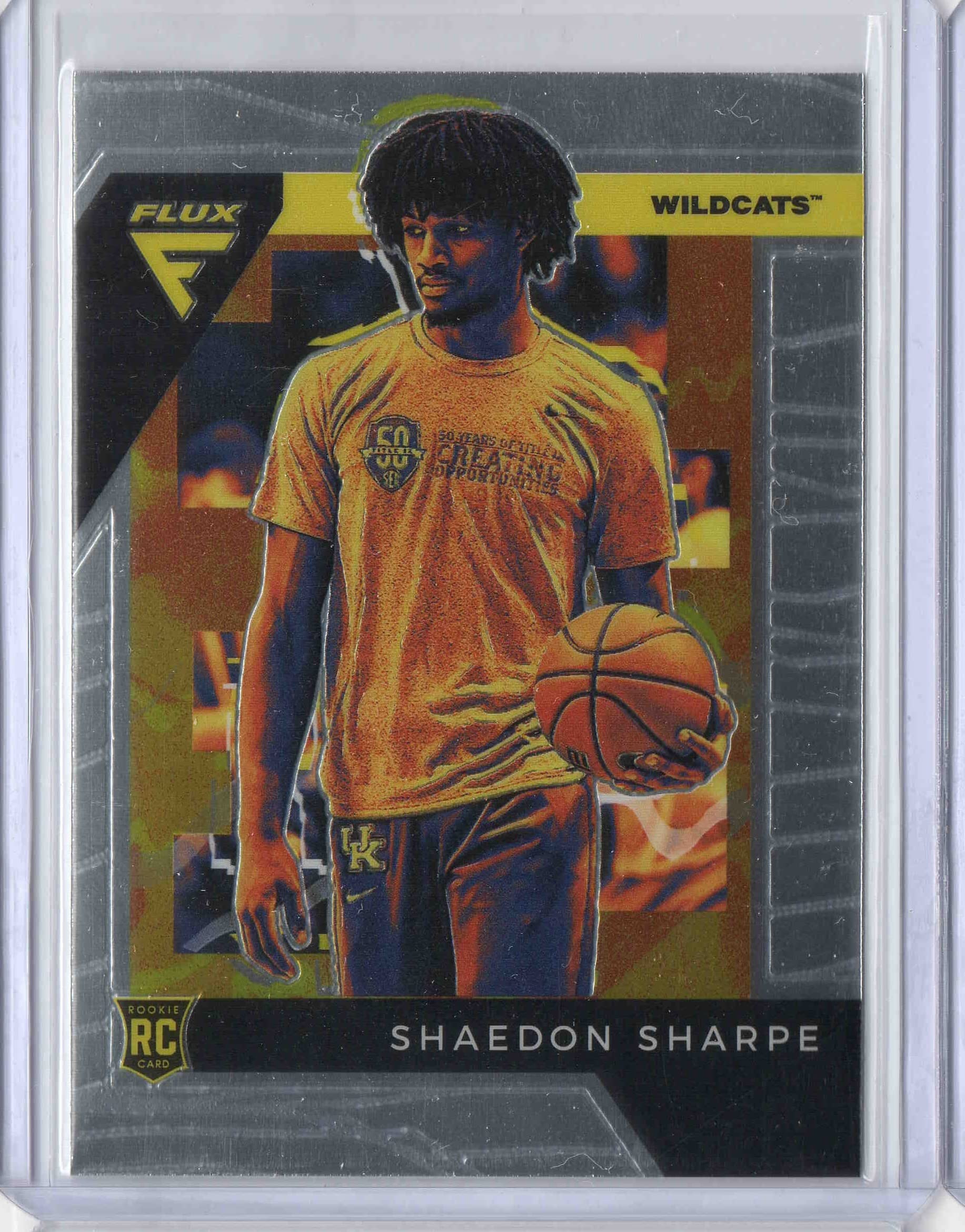 2022-23 Panini Chronicles Draft Picks Flux #8 Shaedon Sharpe 
