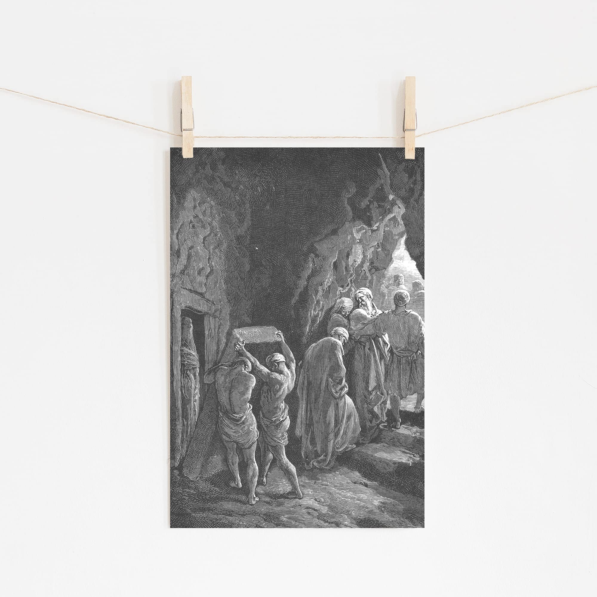 Amazon.com: Gustave Dore - The Burial of Sarah (1866) Poster