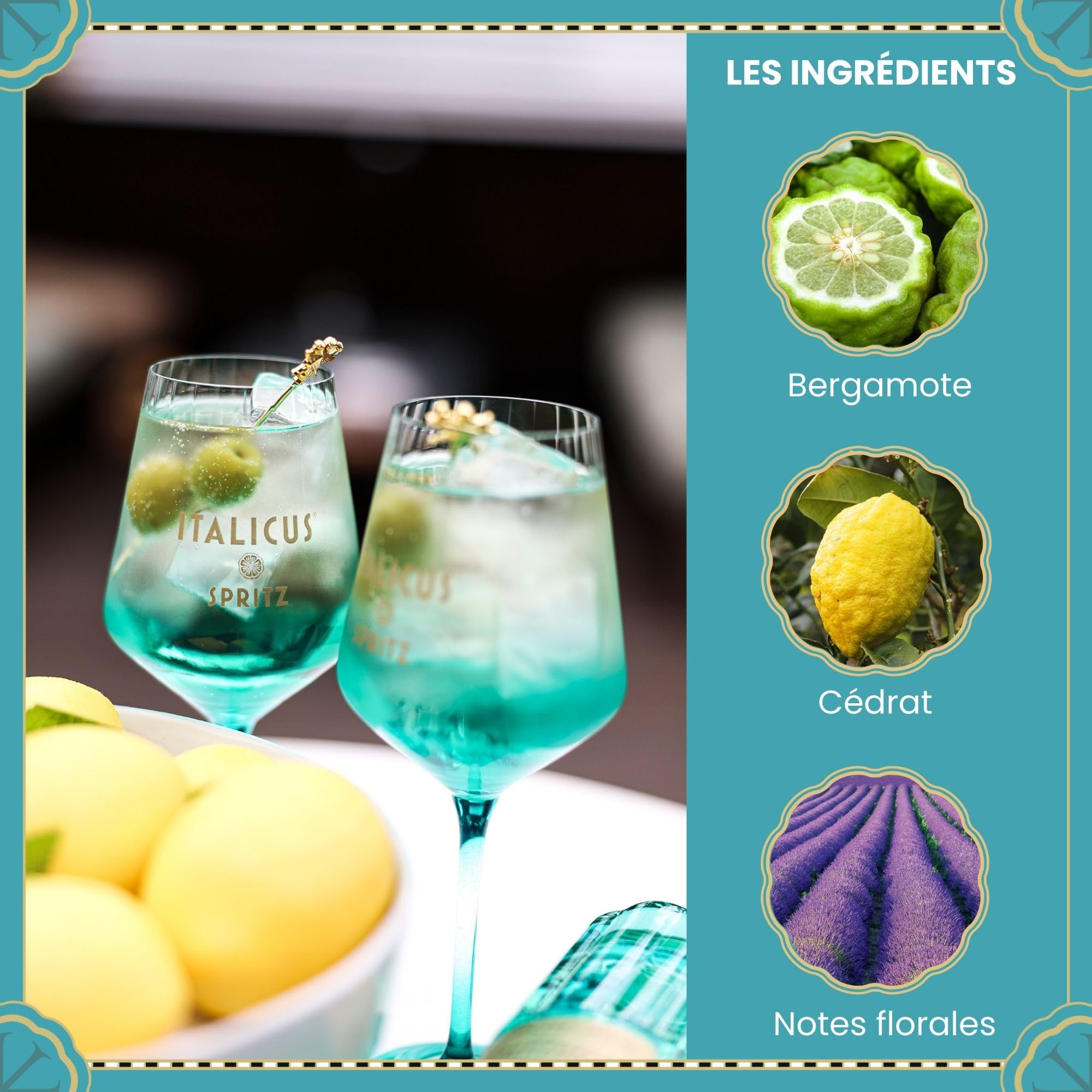 ITALICUS Rosolio di Bergamotte Liqueur - 20%, 70cl
