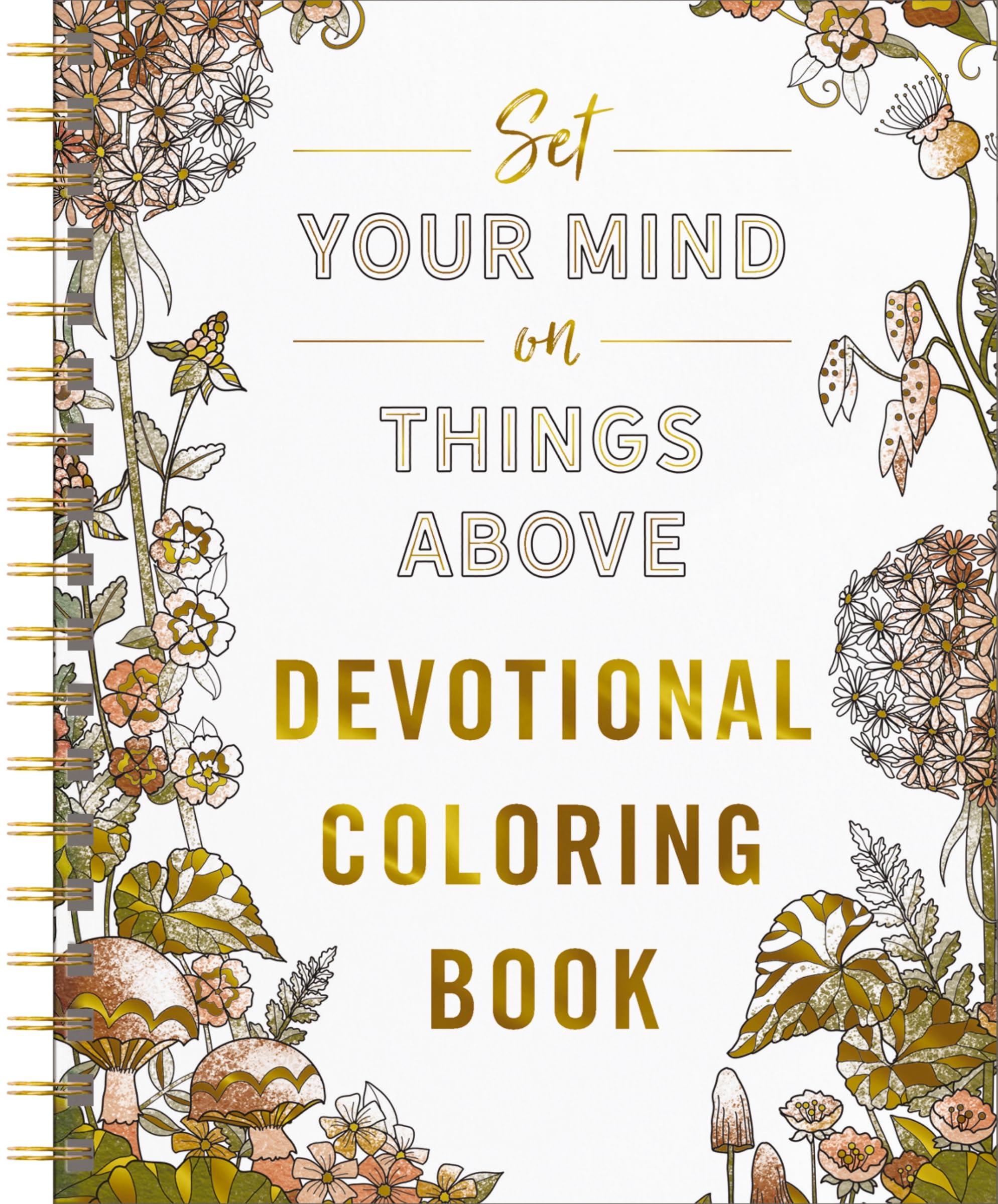Set Your Mind on Things Above: Devotional Adult Coloring Book (75 Daily Devotions and Coloring Pages to Steady Your Soul) – The Perfect Gift for Christian Women (Faith Inspired Creativity)