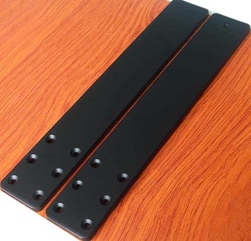 Miniatura 8 de Paquete de 4 soportes de soporte de encimera de 18 pulgadas de largo x 6 pulgadas de alto x 2.5 pulgadas de ancho, 0.394 in de grosor, soporte