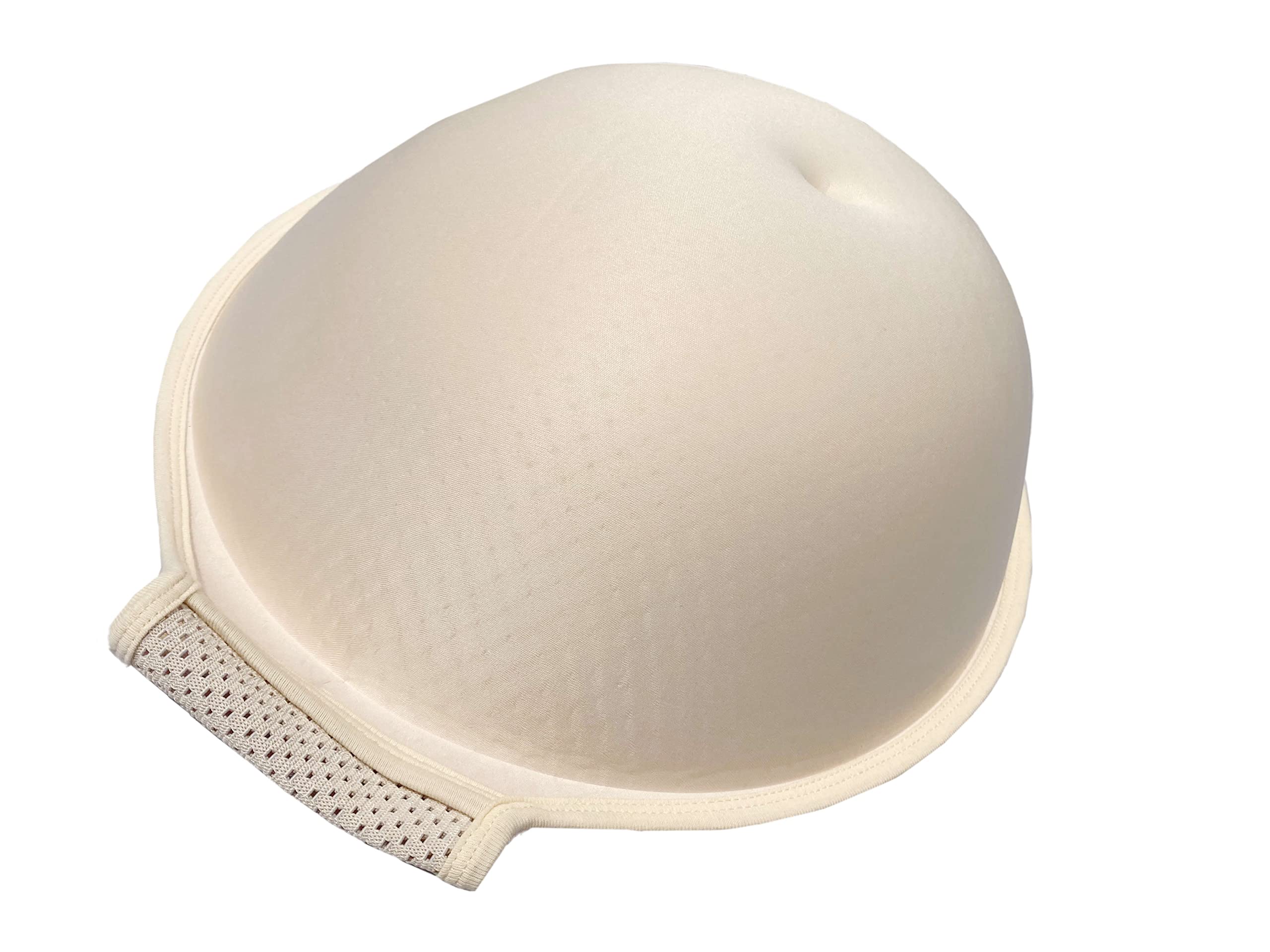 BIMEI Fake Pregnancy Belly Sponge Belly Film Props Tv Series Props Spoof Costume Cosplay Lightweight (Beige, Twins 8‑10 Months)