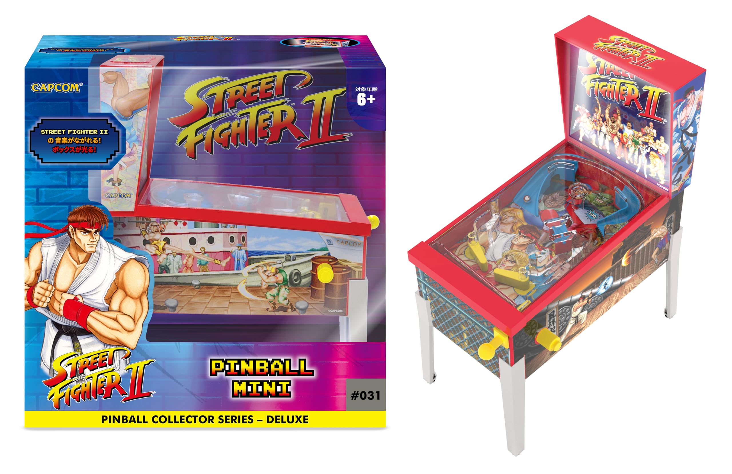Amazon | STREET FIGHTER ピンボール ミニ | アクションゲーム | おもちゃ