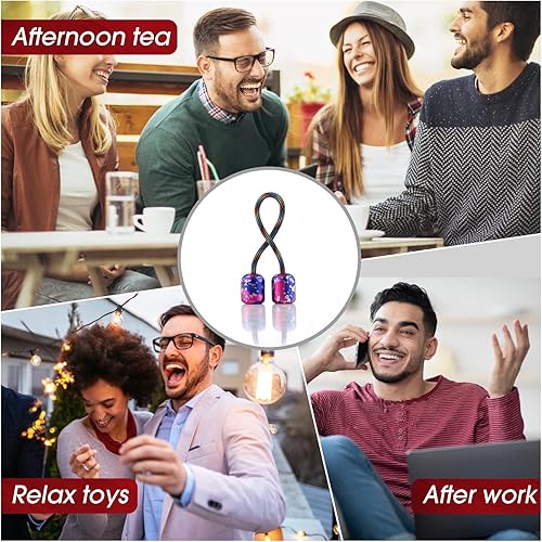 Miniatura 5 de Begleri Fidget Beads  Cuentas para inquietud Girar y Bump  Hecho de aleación de aluminio  para hombres, mujeres y jóvenes jugadores de habilidad