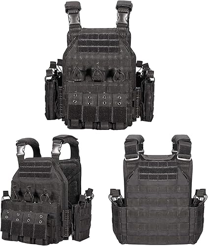 Miniatura 2 de BOMTURN Chaleco táctico de Airsoft para exteriores