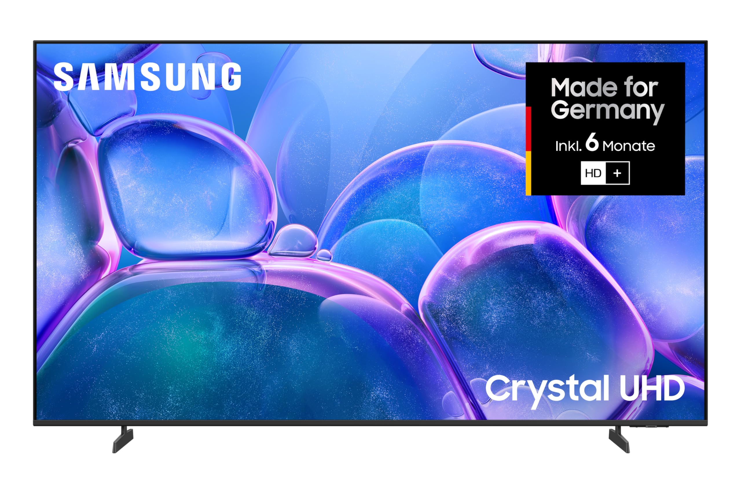 Samsung Crystal UHD 4K U7099F 75 Zoll (189 cm) LED Fernseher, Crystal Prozessor 4K, MetalStream Design, SmartThings, Knox Security, Gaming Hub, AI Upscaling, Kostenlose Inhalte, Smart AI TV