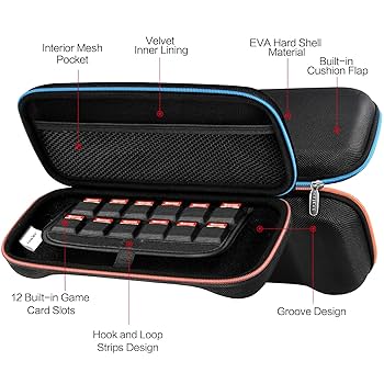 Nintendo Switch 本体 ivolerケース付き Amazon.com: ivoler Carrying Storage Case for Nintendo Switch
