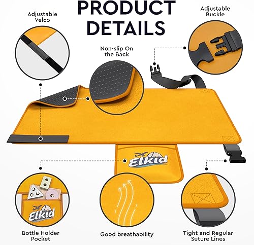 Miniatura 4 de Cama de avión para niños pequeños, extensor de asiento de avión para niños, cama de viaje, artículos esenciales de viaje para niños