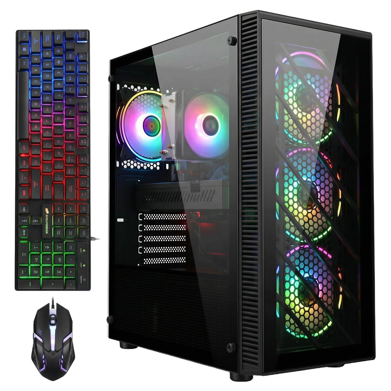 Amazon.com: STGAubron Gaming PC Desktop Computer, Radeon RX 590 8G