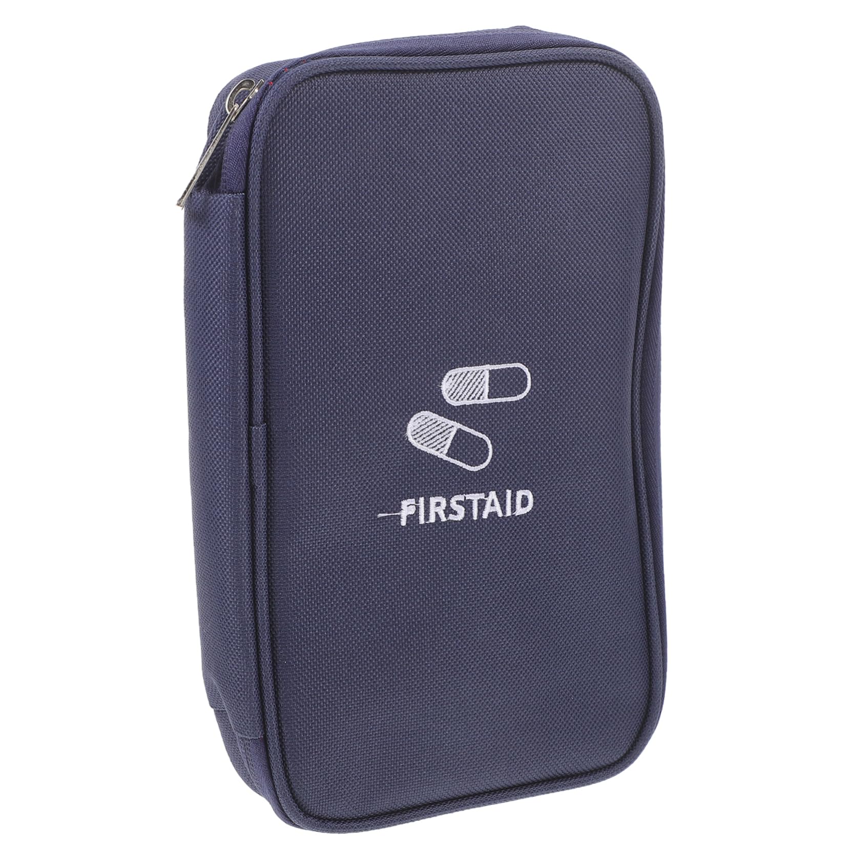 PLAFOPE Portable First Aid Bag Zippered Emergency Medicine Organizer for Travel Hiking Camping and Tear Resistant Medical Storage Pouch for Outdoor Preparedness