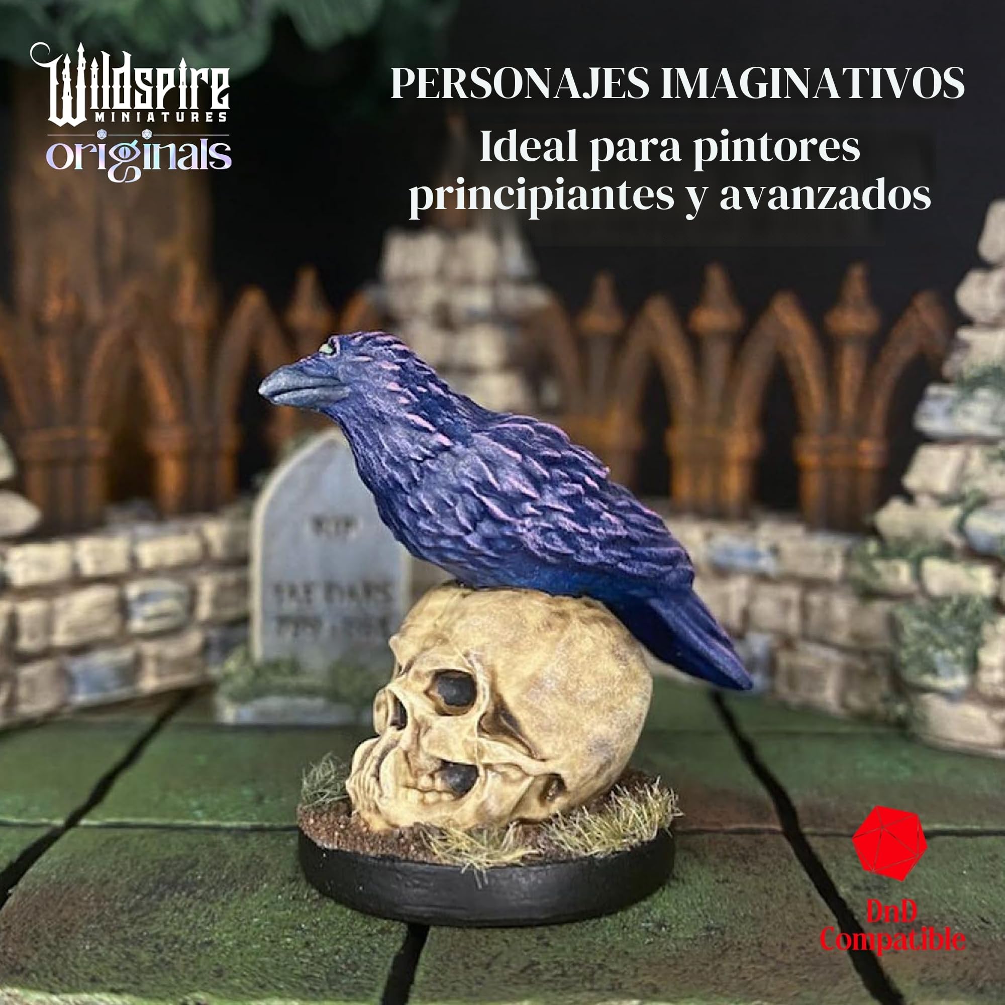 Wildspire Héroes Compañeros Animales NPC Rey Troll King Miniaturas DND 28-32 mm sin Pintar Dungeons and Dragons Pathfinder