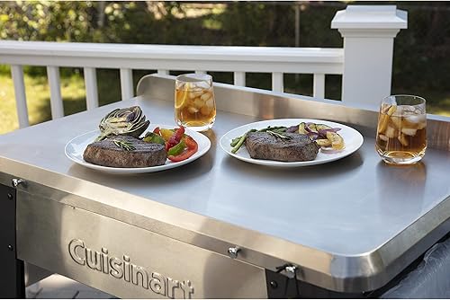 Miniatura 25 de Cuisinart CPT-194 Mesa de preparación de parrilla de acero inoxidable para exteriores