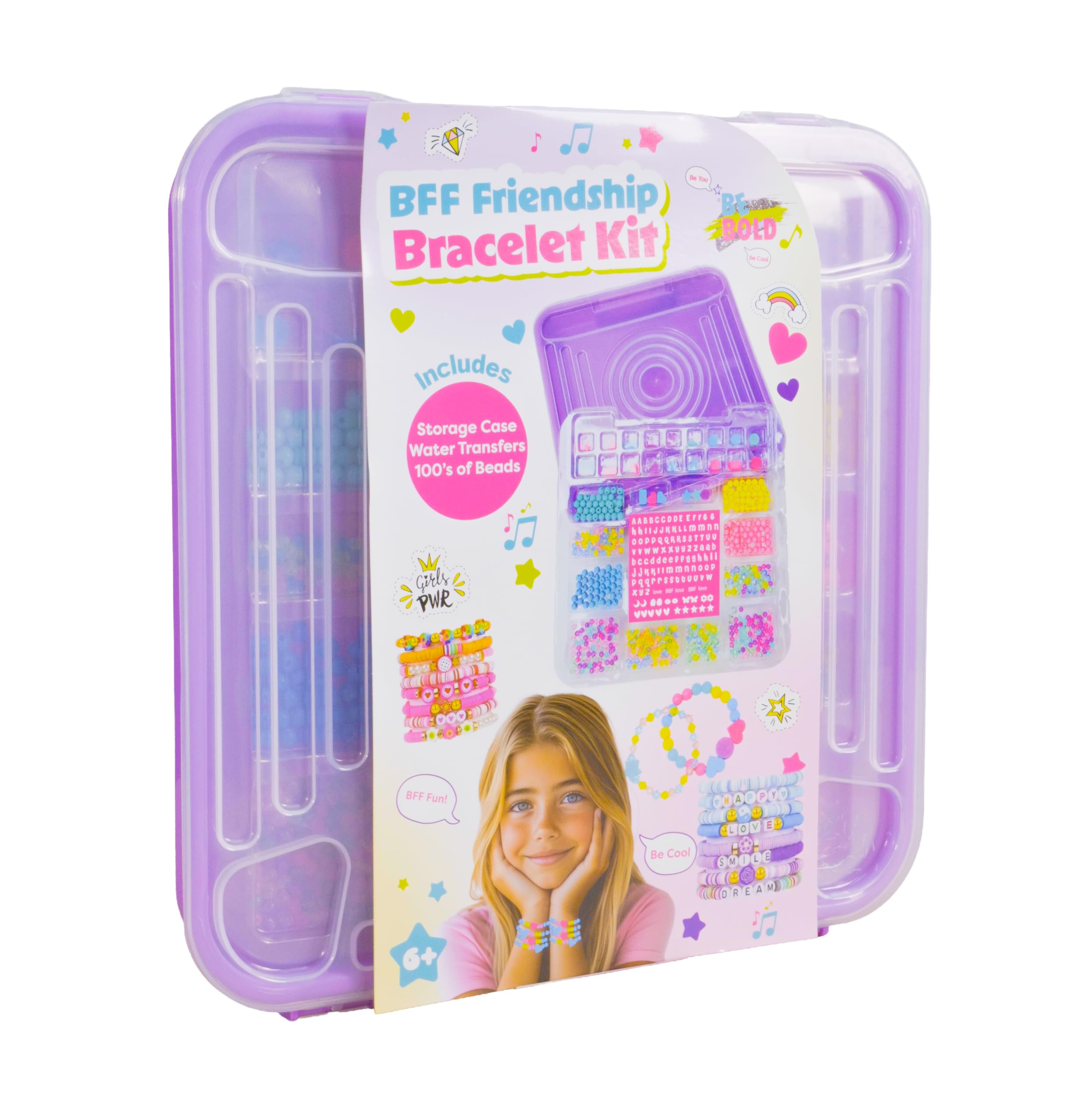 Be Bold BFF Friendship Bracelet Kit DIY Craft Set