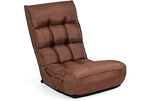 DORTALA Banana Chair: Memory Foam Gaming Floor Chair Recliner