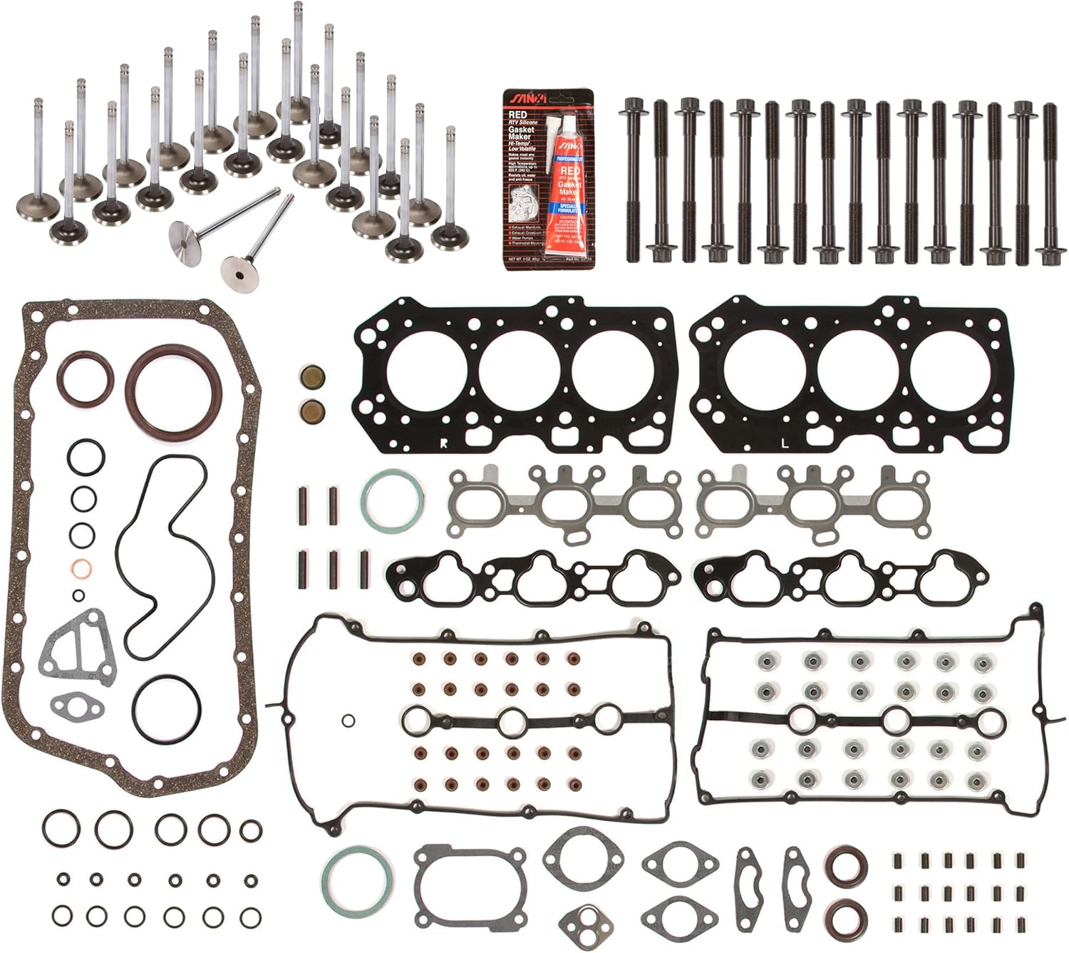 Evergreen FSHBIEV6015 Full Gasket Set Head Bolts South Africa Ubuy