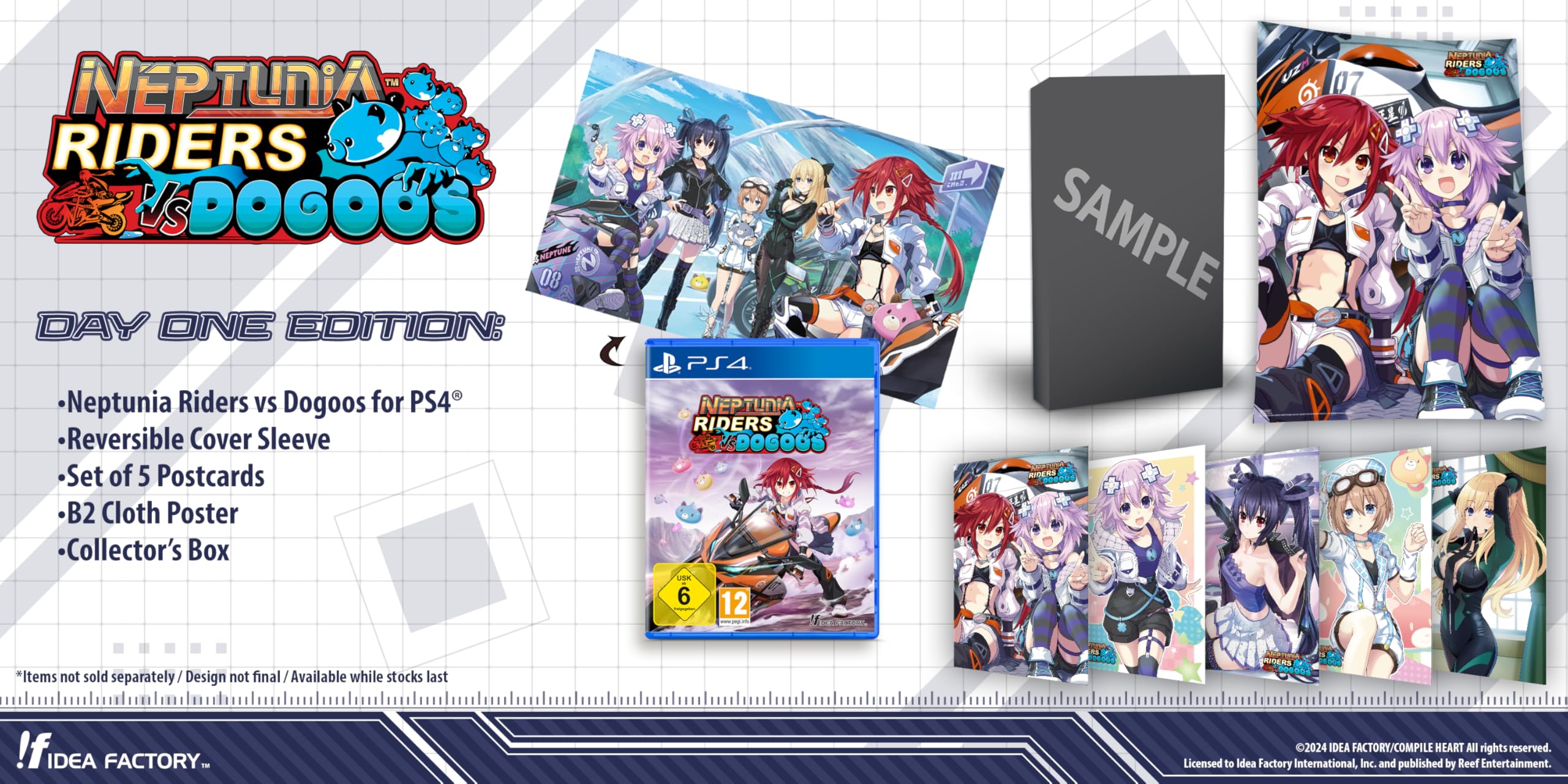 Nintendo Switch Neptunia Riders VS Dogoos DayOne Edition Amazon.co.jp: Neptunia Riders VS Dogoos – Day One Edition (PS4
