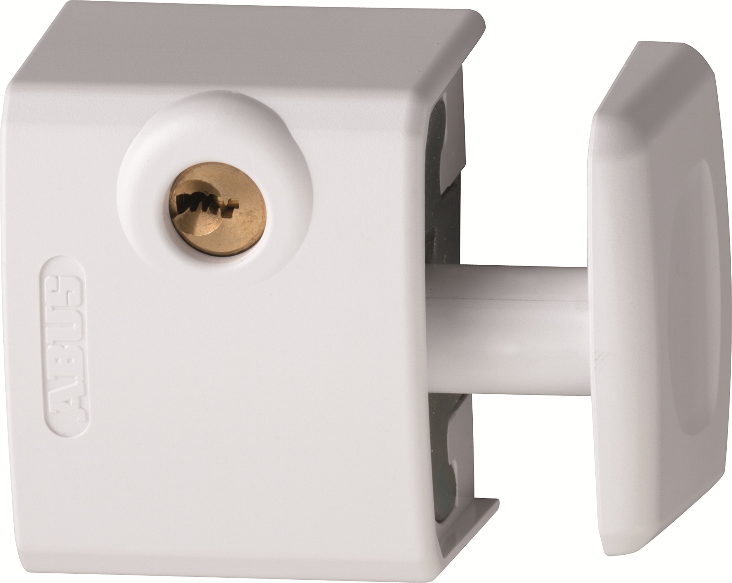 ABUS Serrure de Fenêtre FTS3002 - Verrou pour Fenêtres Ouvrant vers L'Extérieur, à Verrouillage Différent - Niveau de Sécurité 5-26801 - Blanc