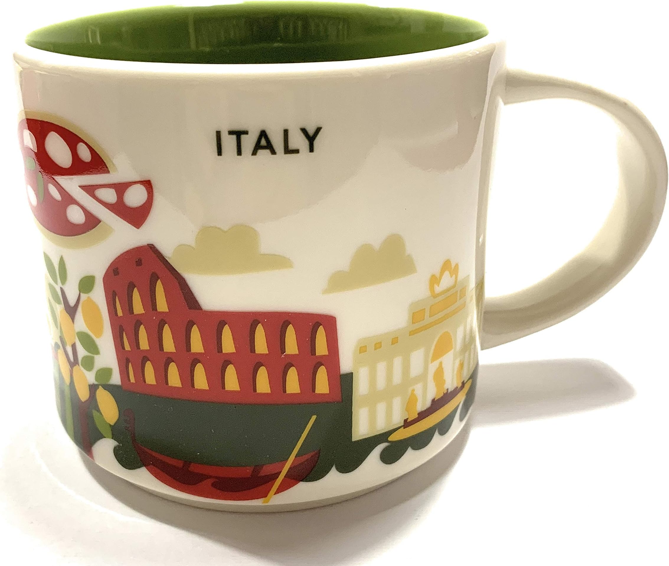 Italy You Are Here YAH Coffee Mug