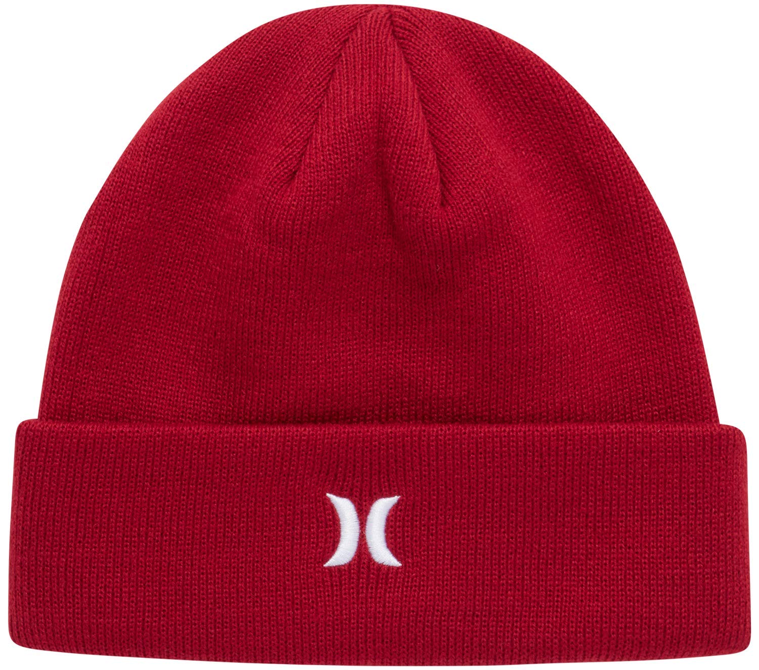 Hurley Men's Winter Hat - Icon Knit Cuffed Beanie for Men - Skull Caps for Men