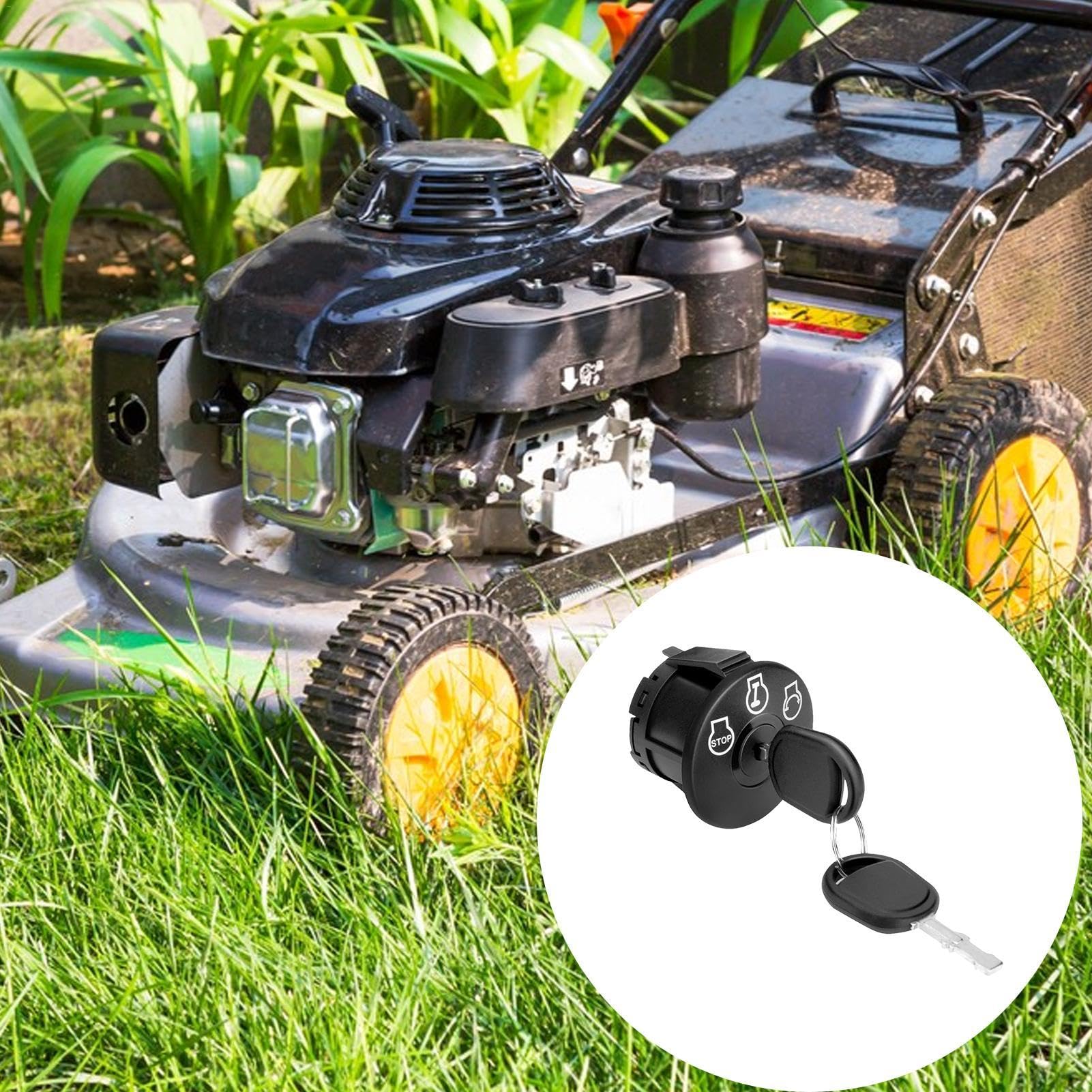 Chiave D'Accensione Per Trattore E Tagliaerba - Compatibile Con Cobo C14-126-200 - Foto 9