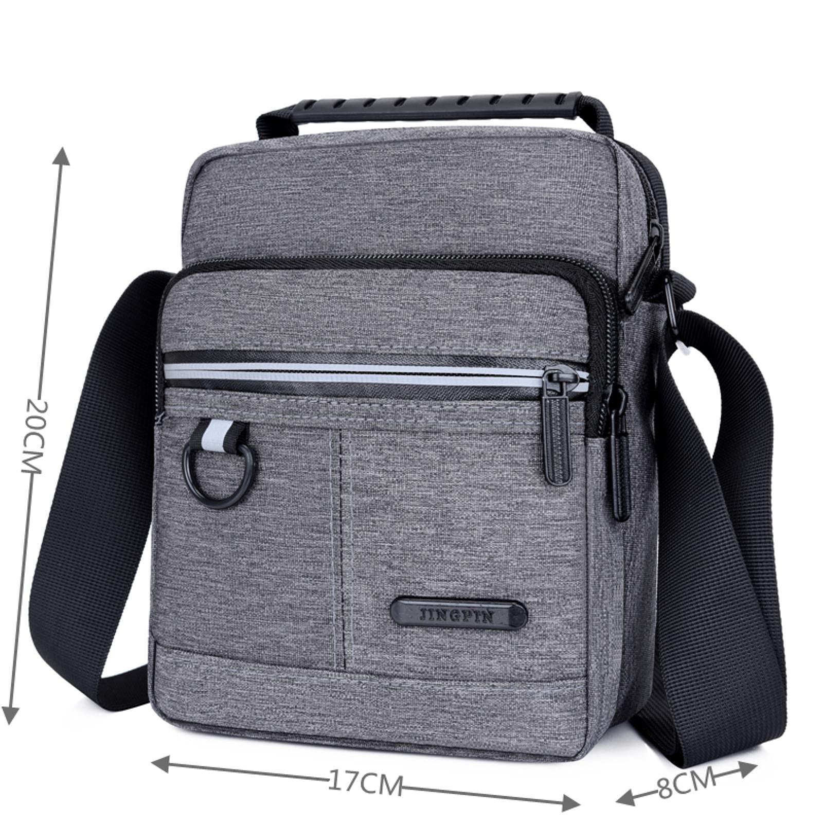 Small Crossbody Shoulder Bag - Lightweight Travel Purse With Zipper