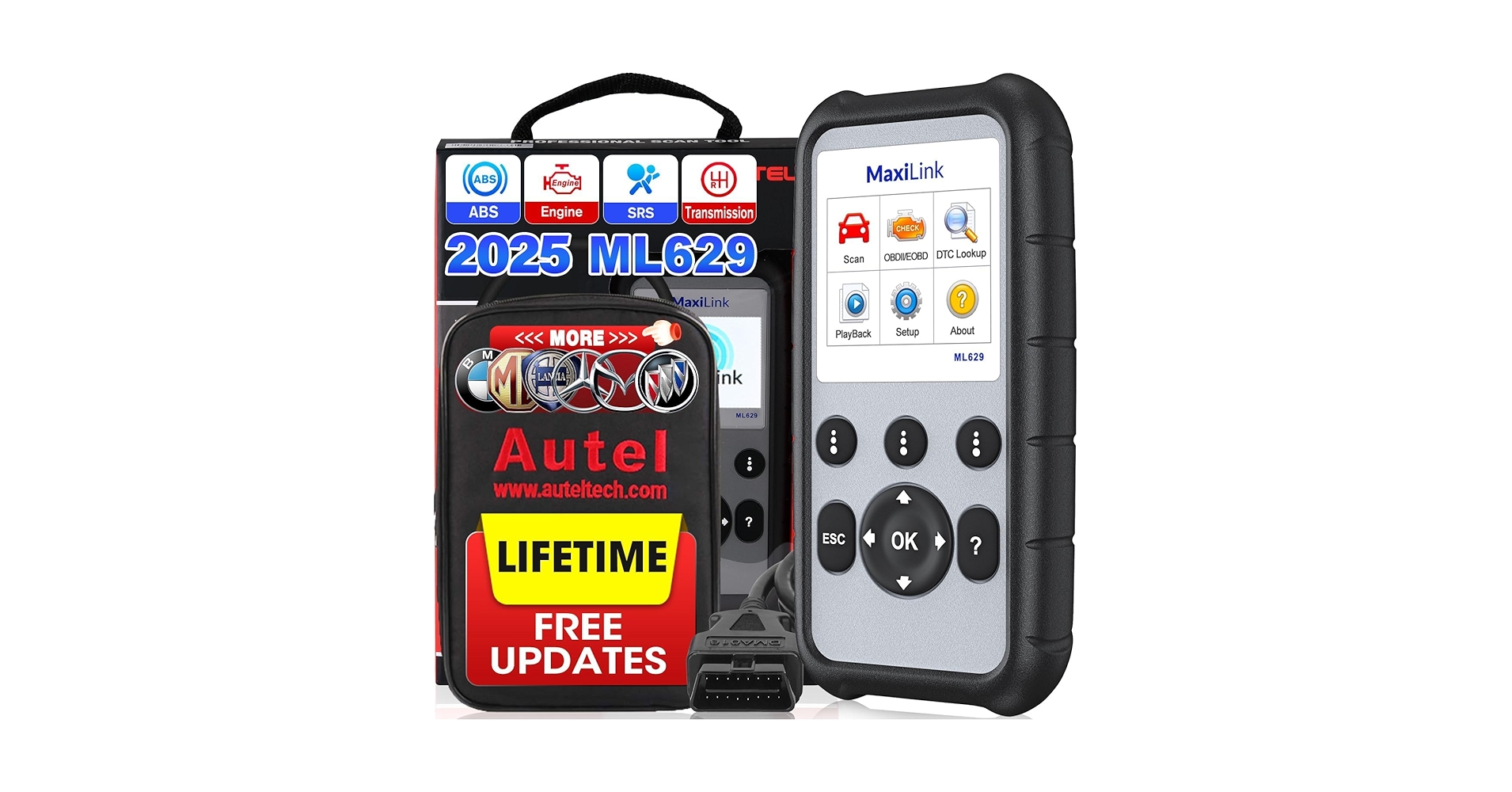 AUTEL MaxiLink ML629 プロフェッショナルスキャンツール Buy: Autel MaxiLink ML629 OBD2 Code Reader & Scan Tool