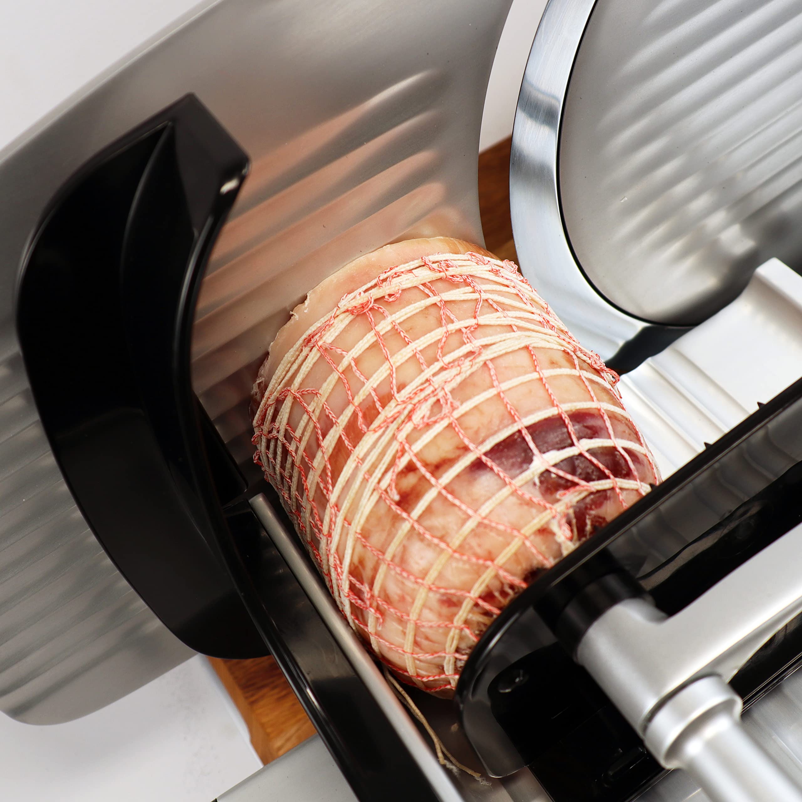Berkel - Affettatrice Home Line 250 Plus in nero - Nuovo modello + 100% tagliere fatto a mano unico
