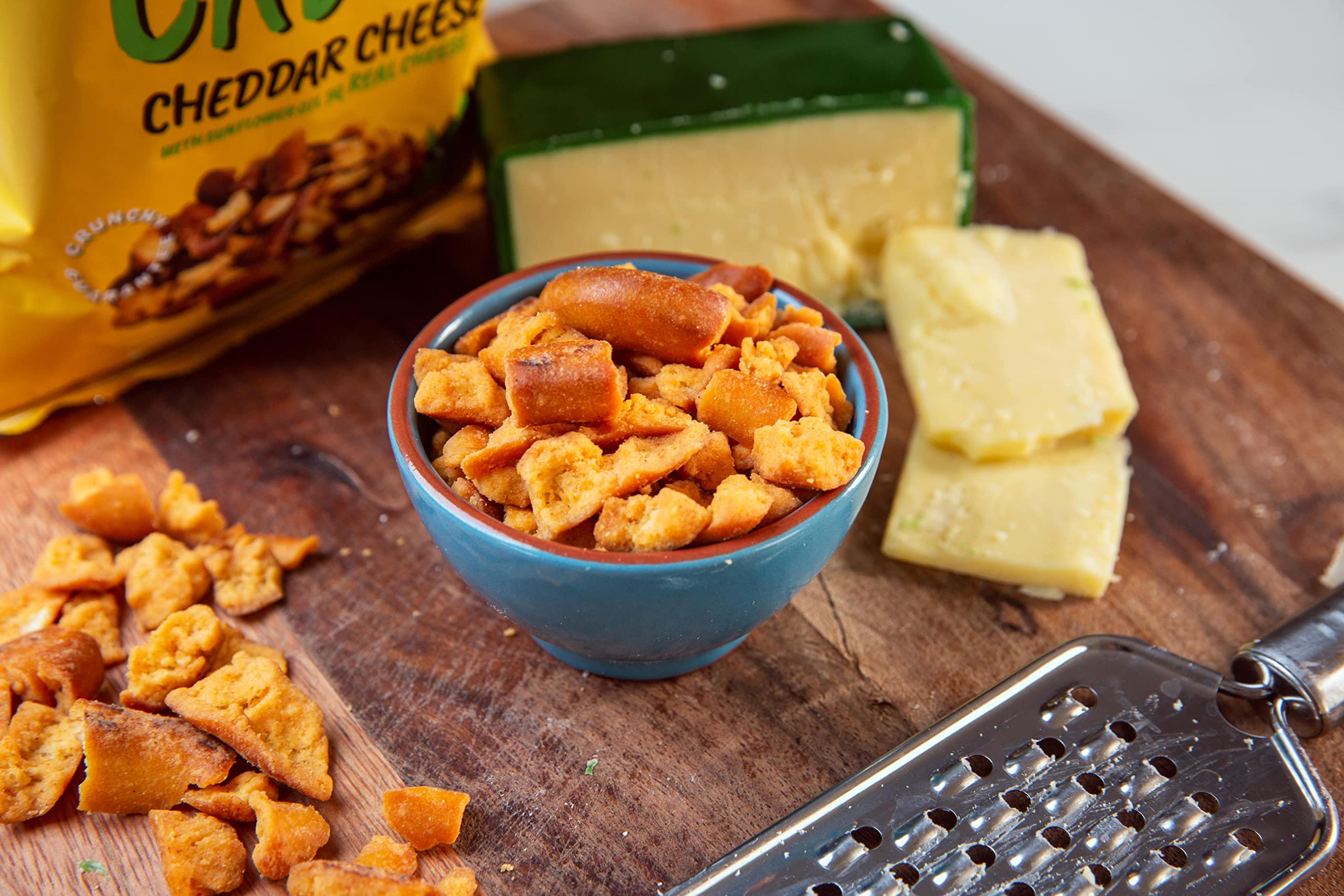 MunchKings Cheddar Cheese Lot de 10 paquets de 125 g