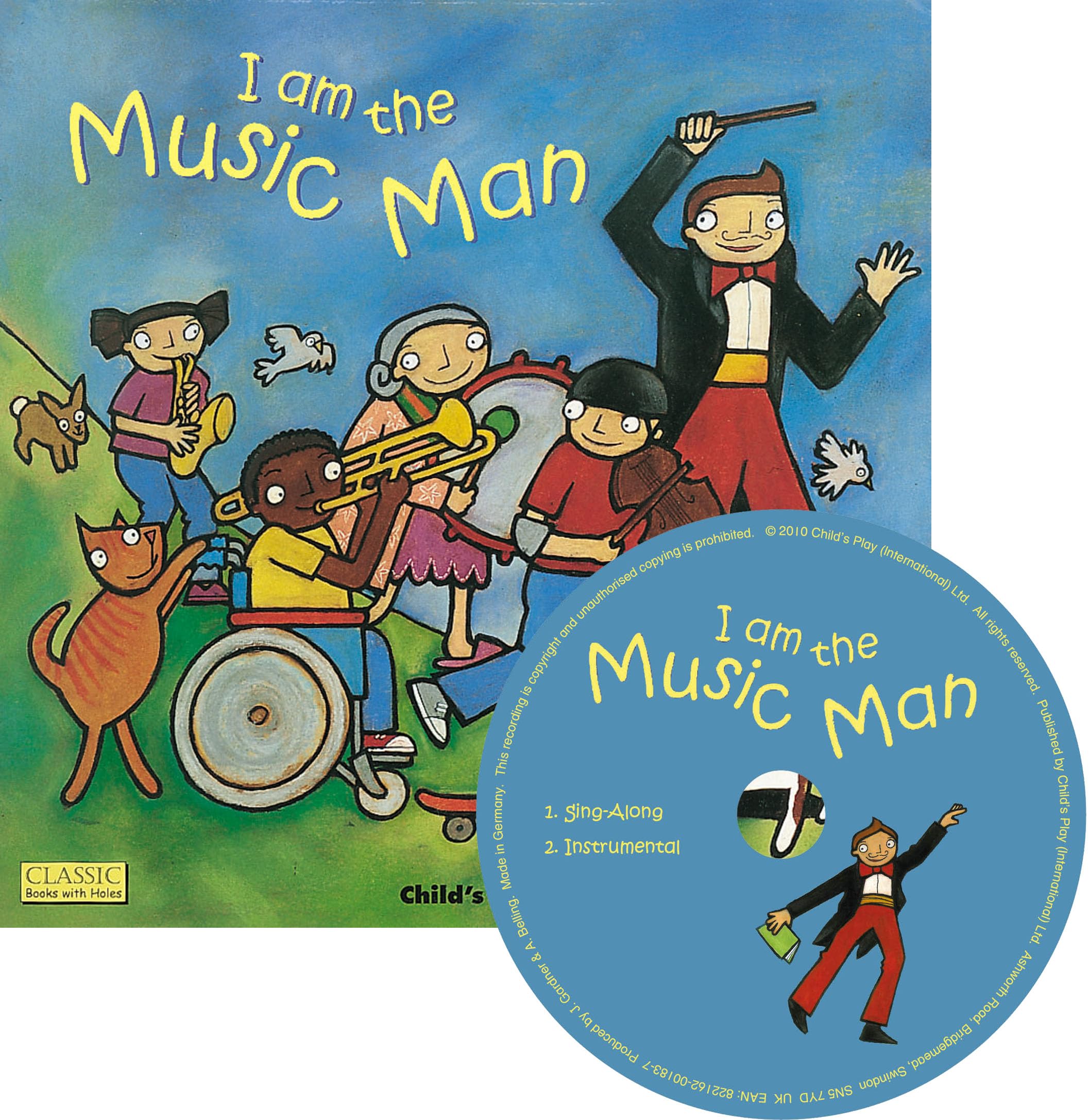 I am the Music Man (Classic Books with Holes UK Soft Cover with CD)