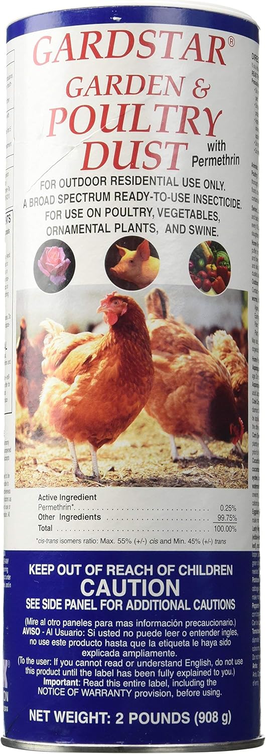 (3 Pack) Y-Tex Poultry Dust 2 Pounds Each
