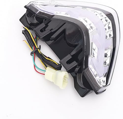 Miniatura 5 de Luz trasera LED de freno para motocicleta, lente transparente con intermitentes integradas, compatible con Ducati 2010-2014 Multistrada 1200,