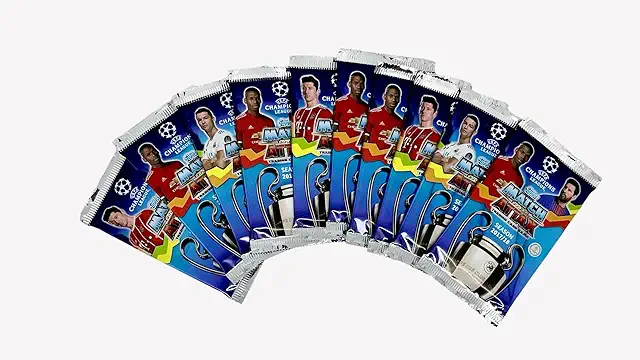 10x Topps UCL Match Attax 2017/18 Booster Packs - 90 Trading Cards Collection