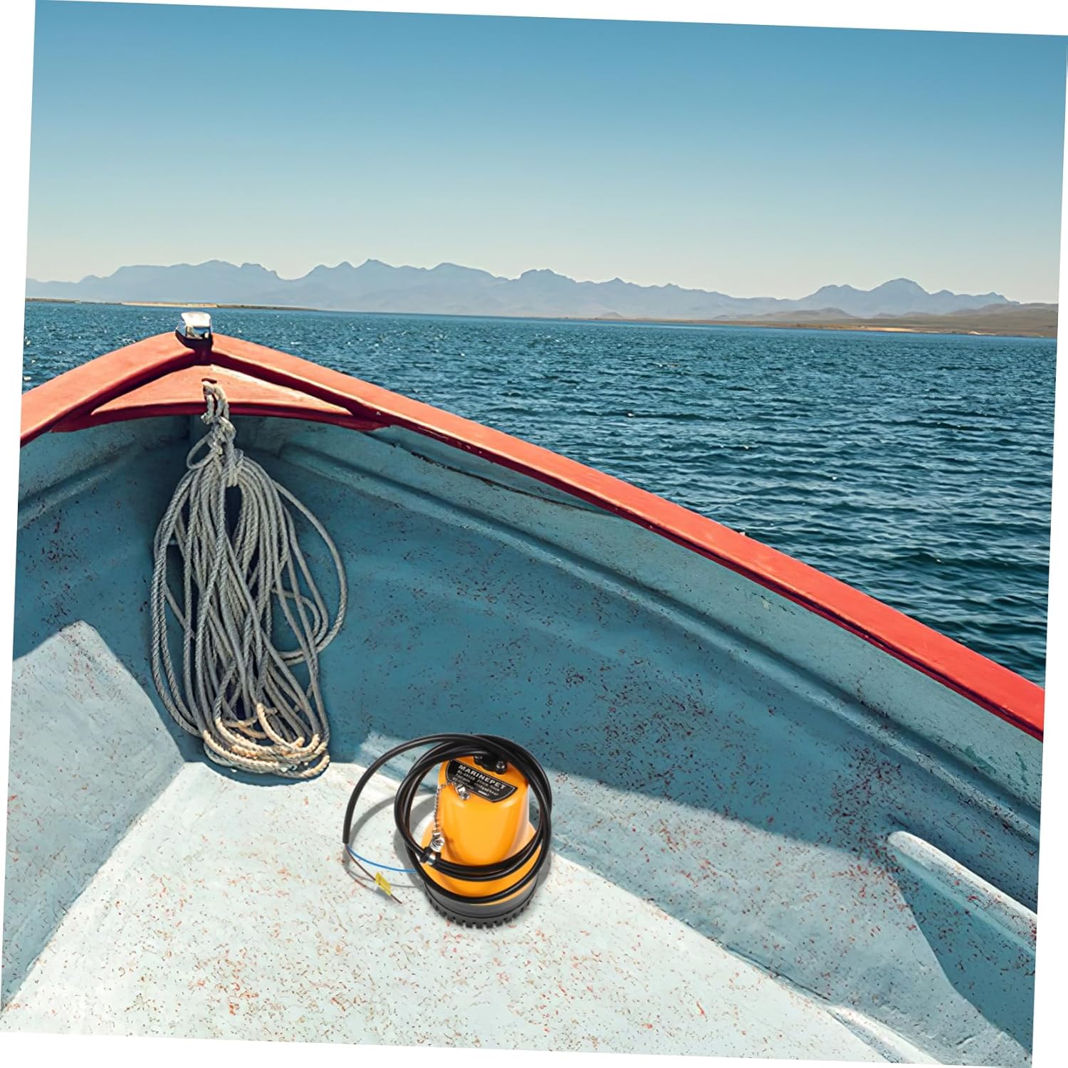 12v Battery Operated Submersible Sump Pump Bilge Pump Kit for Boat Low-noise Design