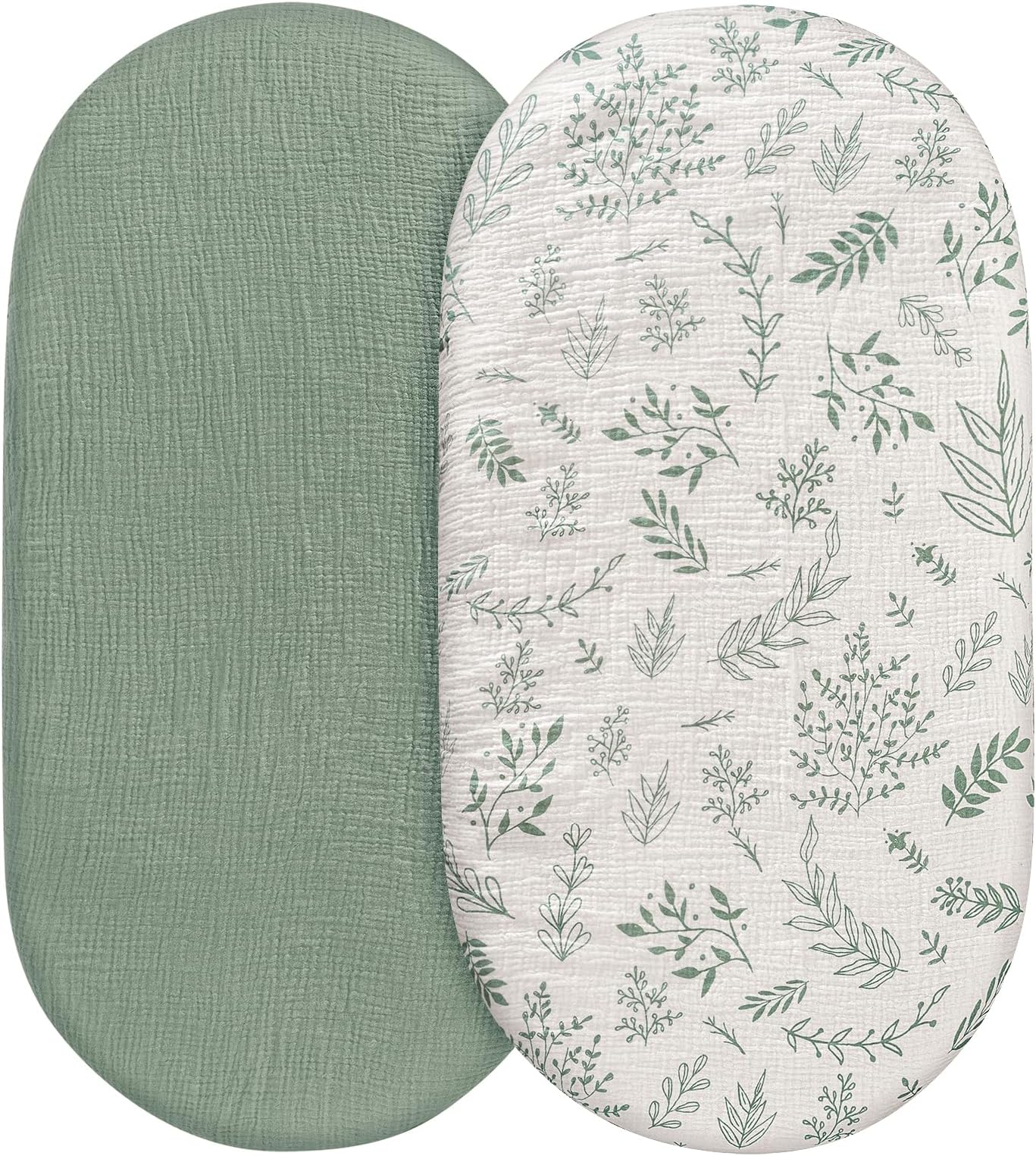 MomK!ds Muslin Sheets, 3 Pack Mattress