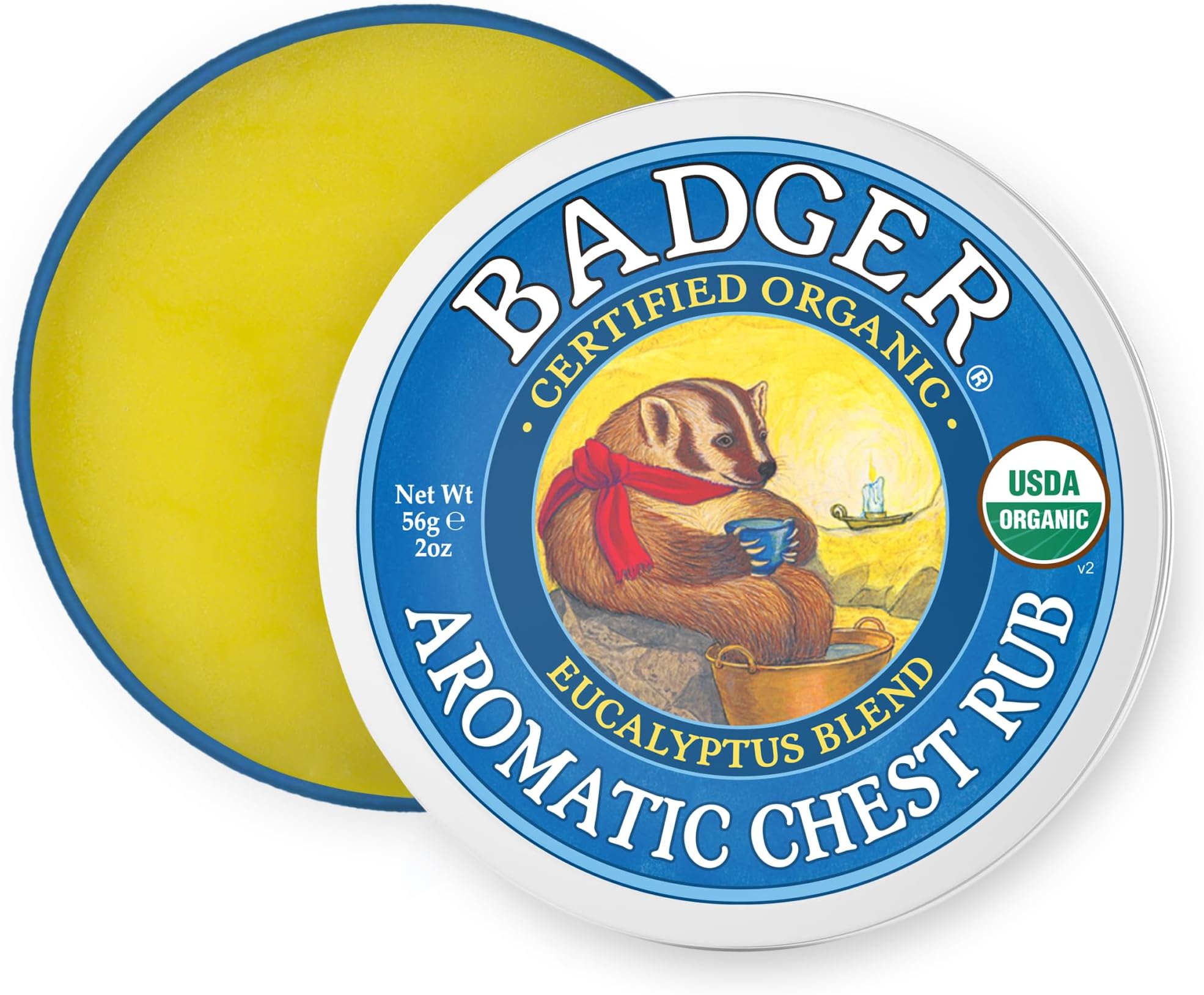 Company, Aromatic Chest Rub, Eucalyptus & Mint, 2 oz (56 g)