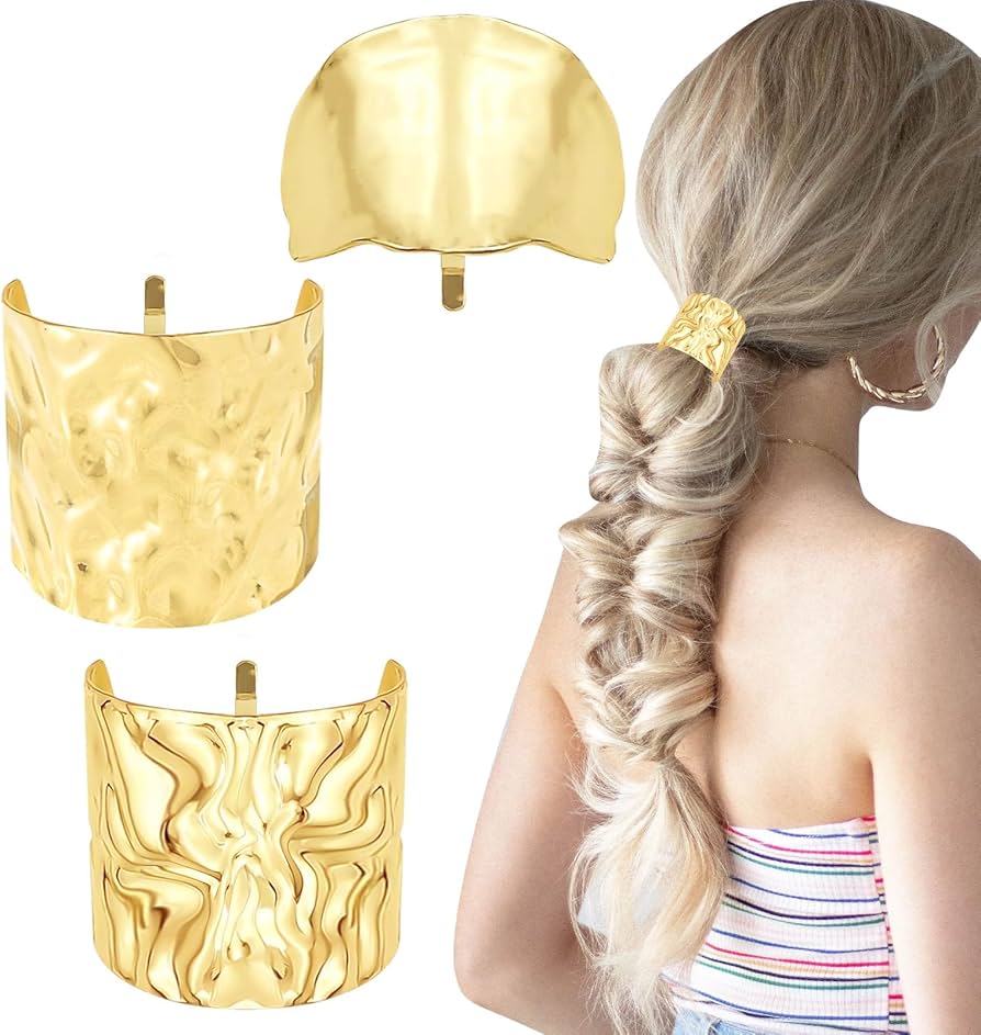 ゴールドヘアカフ