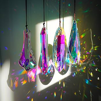 Amazon.com: H&D HYALINE & DORA Crystal Suncatcher Hanging Prisms Amazon.com: H&D HYALINE & DORA Crystal Suncatcher Hanging Prisms