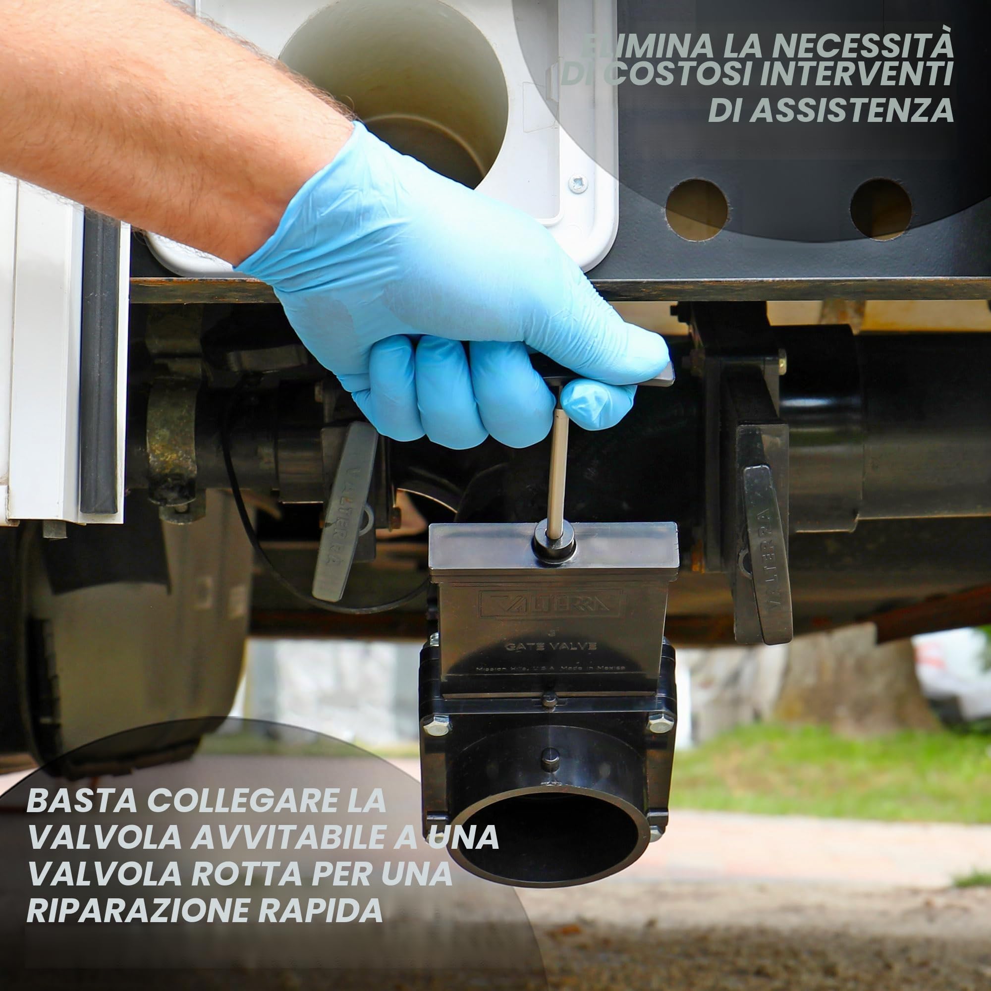 Valterra Twist-On T58 - Valvola di Scarico