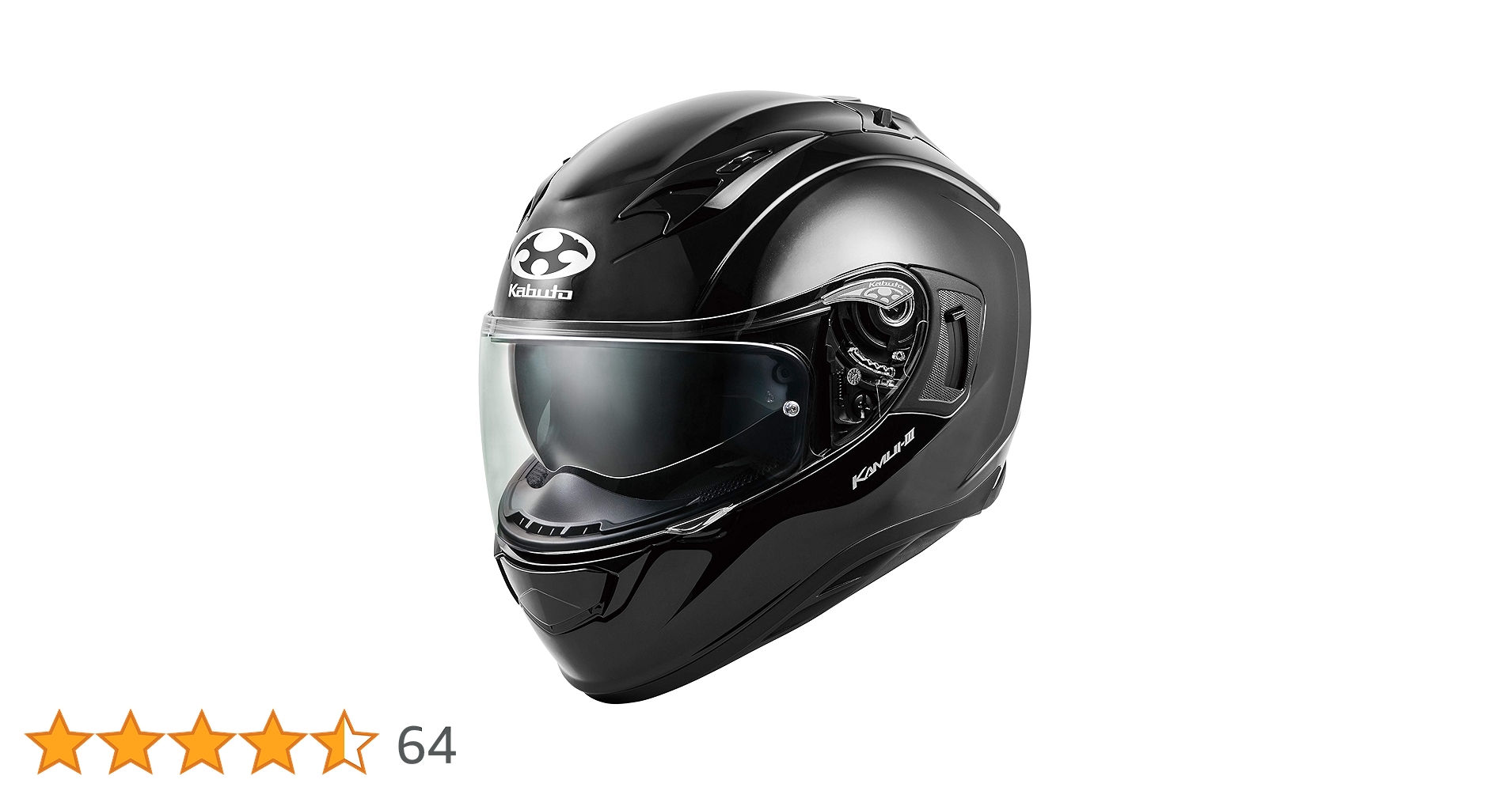 【rupin】OGKKabuto kamui3 ブラック ブルーミラーシー KAMUI-3 ETERNO | KAMUI-3シリーズ | Kabuto