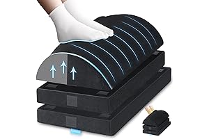XXL Foot Rest for Under Desk At Work with Feet Support for Extra Comfort