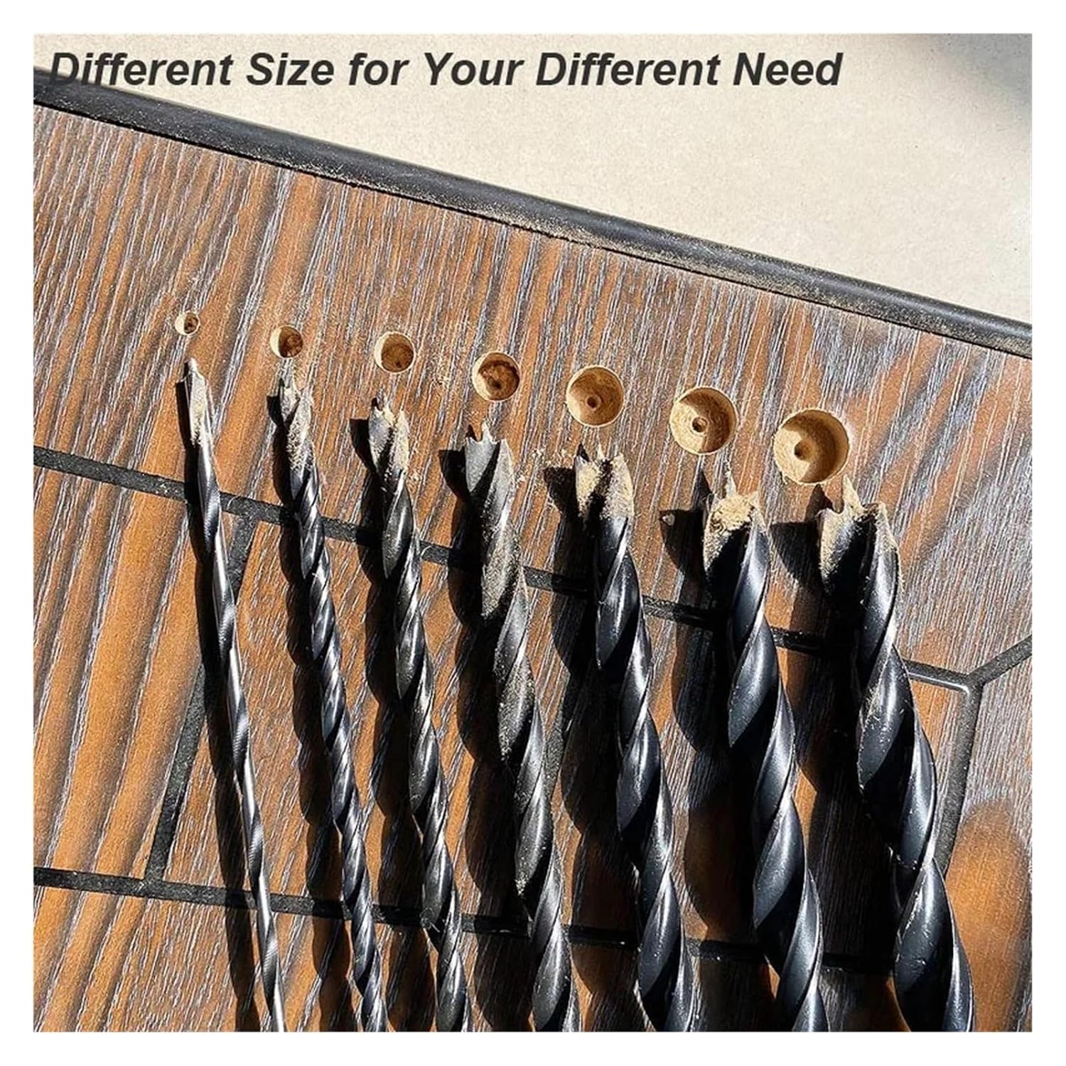 Brad Point Drill Bit Set Extra Long 300mm Center Locator Twist Carbon Steel Woodworking for Hardwood Plywood Plastic Aluminum