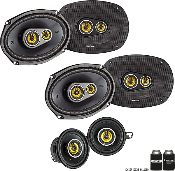 Kicker para Ram Crew Cab Truck 2012 & Up CSC6934 6x9, CSC354 paquete de altavoces de 3.5 pulgadas 🥇✔️ ® A Pedido 🏆™
