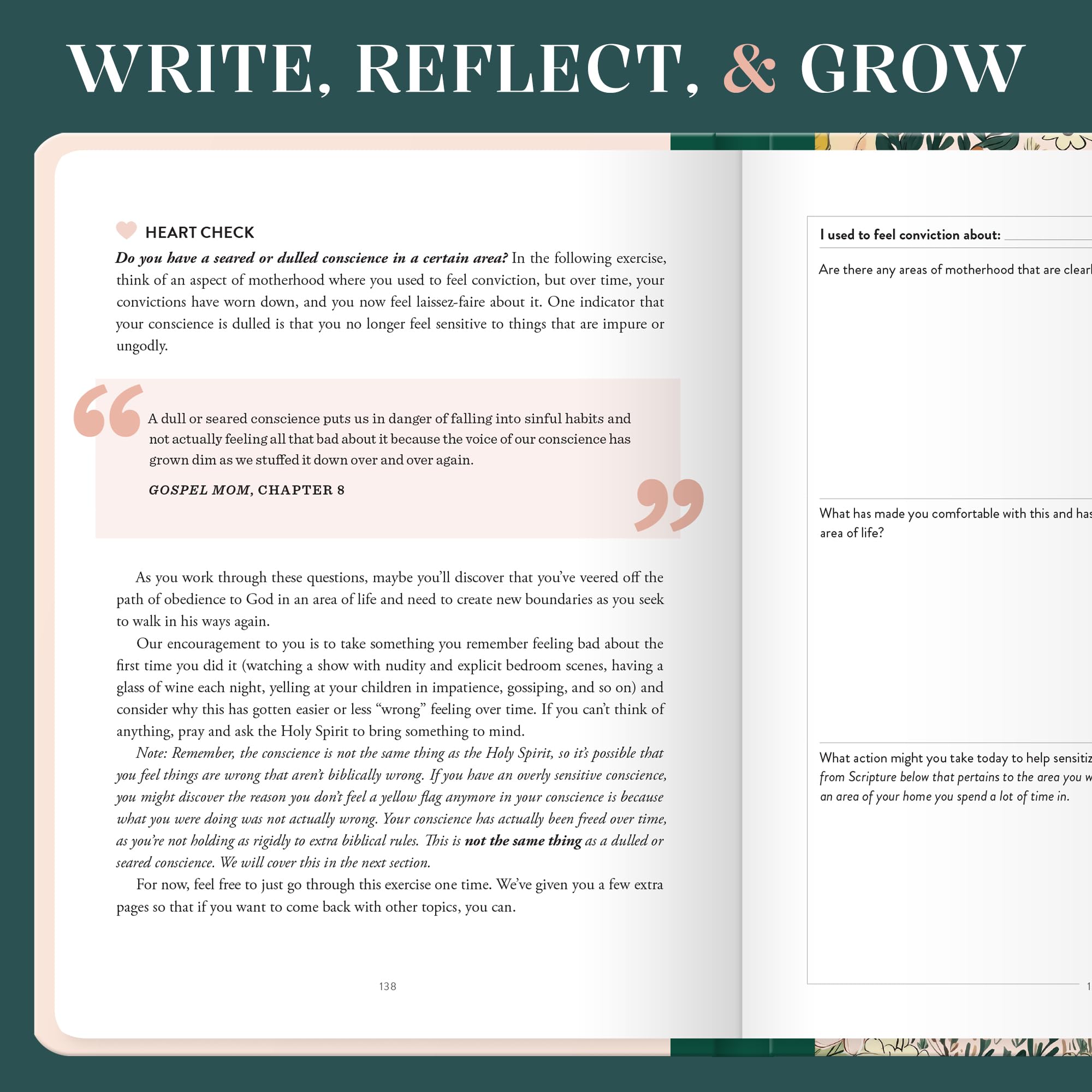 Becoming a Gospel Mom: A Workbook for Intentional Growth and Reflection