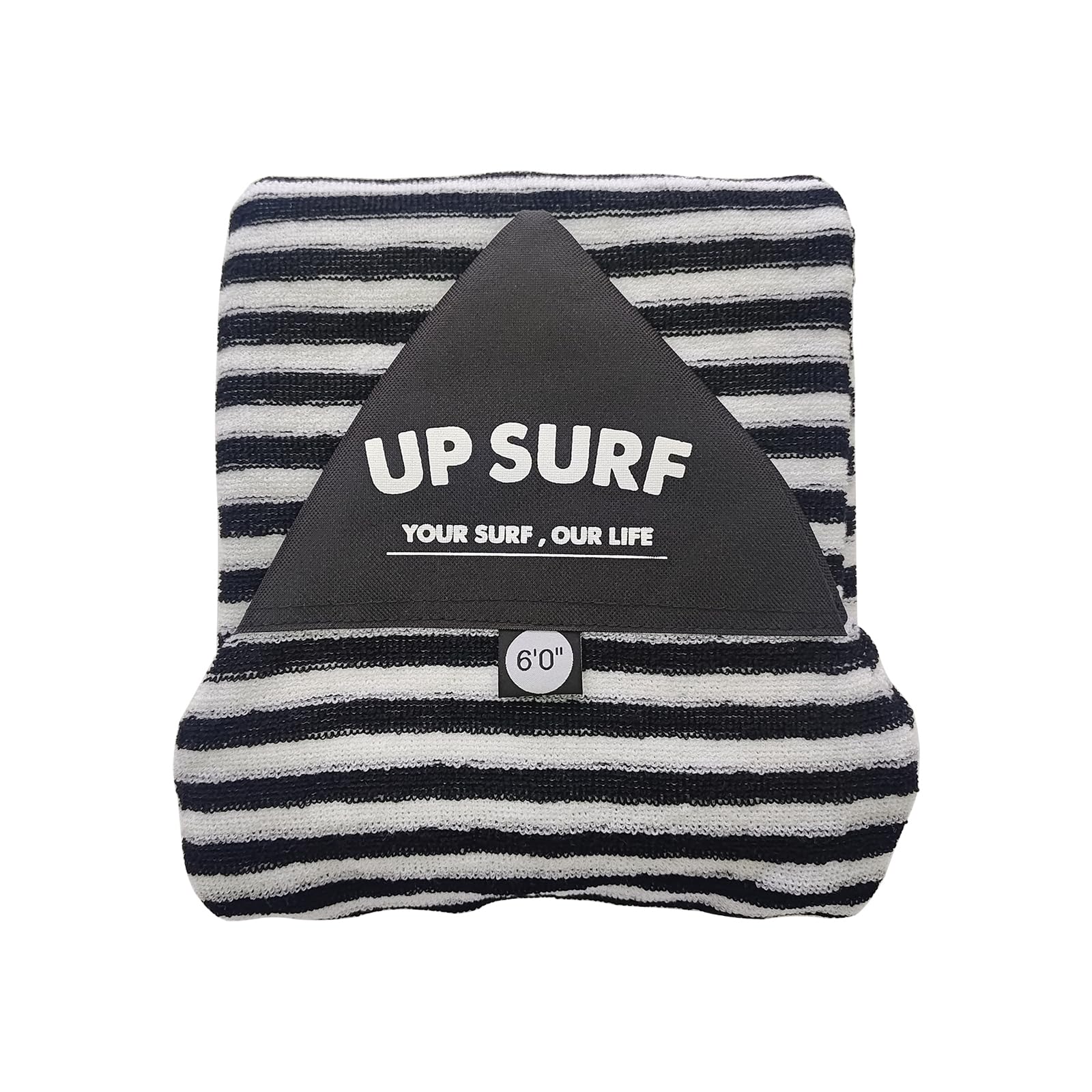UPSURF 5'8"/5'10"/6'0"/6'6"Surfnoard Sock Cover-Long Board Sock Cover Light Protective Bag for Your Surf Board