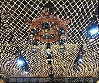 Protection Net Plant Climbing Nets, Outdoor Climbing Safety Nets, Hand-Woven Hemp Rope Nets, Children's Safety Stair Nets, Balcony Safety Nets, Stair Fall Prevention Nets, Fence Nets (Free(Size:1x3m)