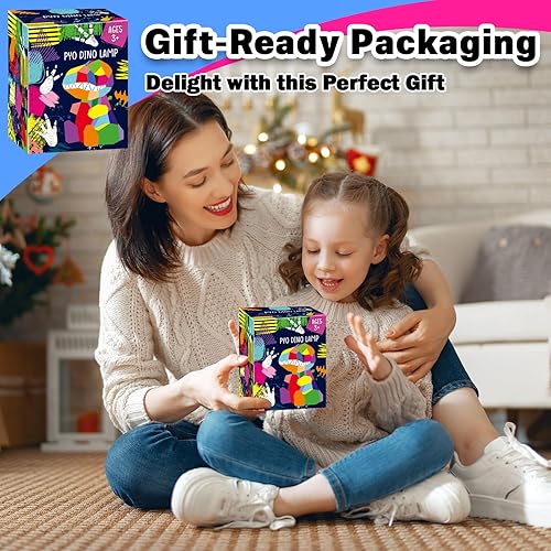 Vista 28 de FUNZBO 2 piezas para pintar tu propia lámpara de gato, suministros de arte y manualidades, kits de pintura de gatitos para niños y adolescentes