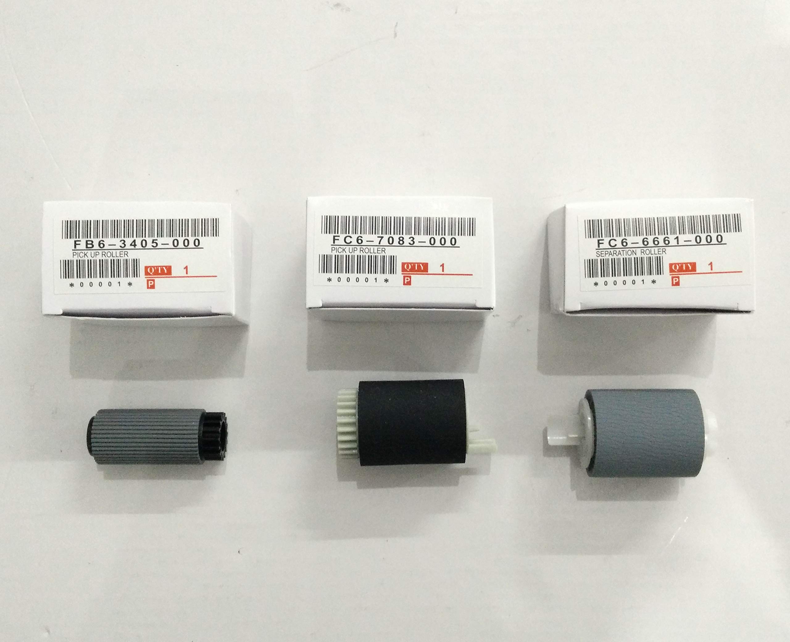 Paper Feeder/Pickup Rubber/Pickup Roller/Separation Roller with Base for Use in Canon IR 2870/3225/3230/4570/2830/3235/3245/Canon IR Adv 4025/4035/4045/4225/4235/4245