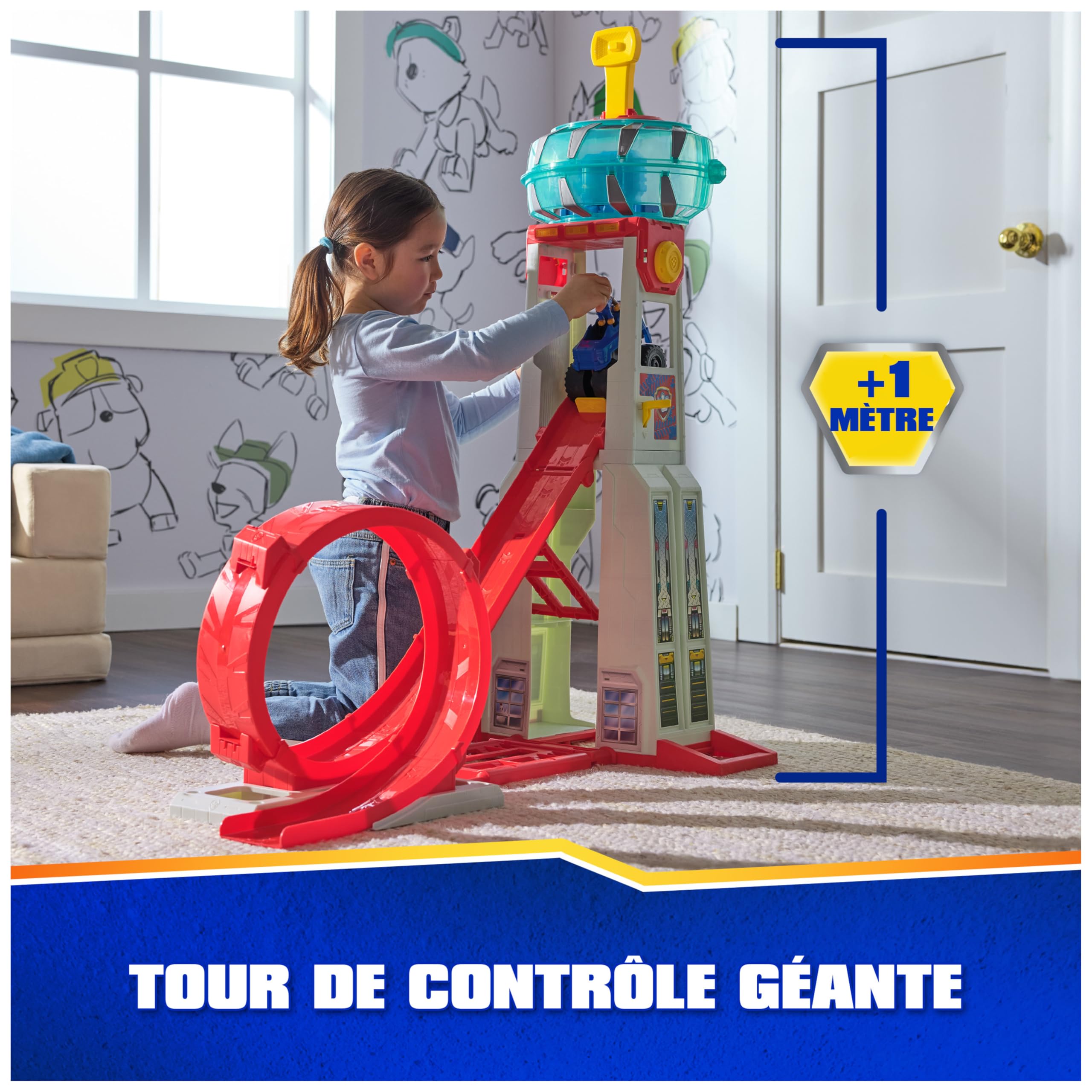 Paw Patrol - Pat Patrouille Rescue Wheels - Quartier Général Interactif