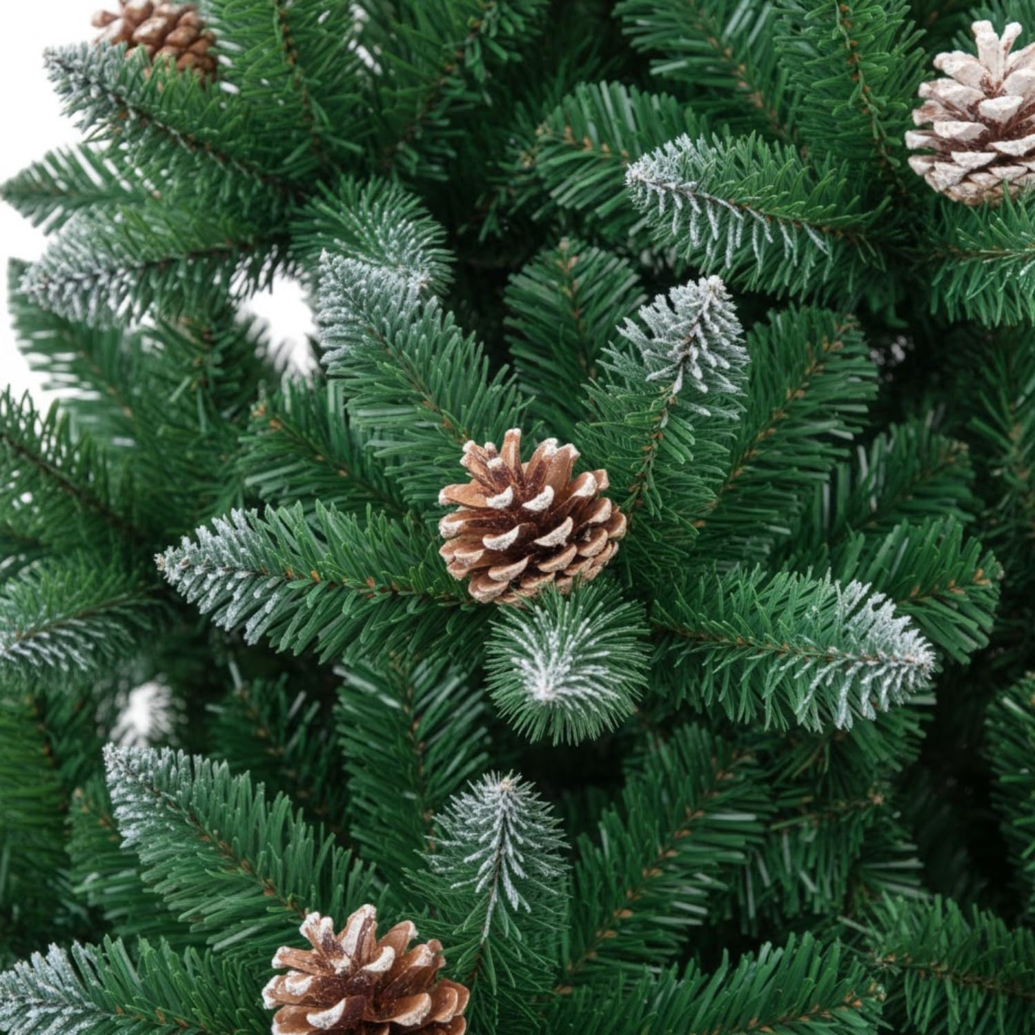 DAYRON - Árbol de Navidad Artificial de 180 cm en Verde con 800 Ramas Abatibles y Soporte Metálico Plegable, Montaje Rápido y Fácil de Guardar | 800 Ramas, Ramas Abatibles, Soporte Metálico Plegable, Montaje Rápido, Fácil de Guardar
