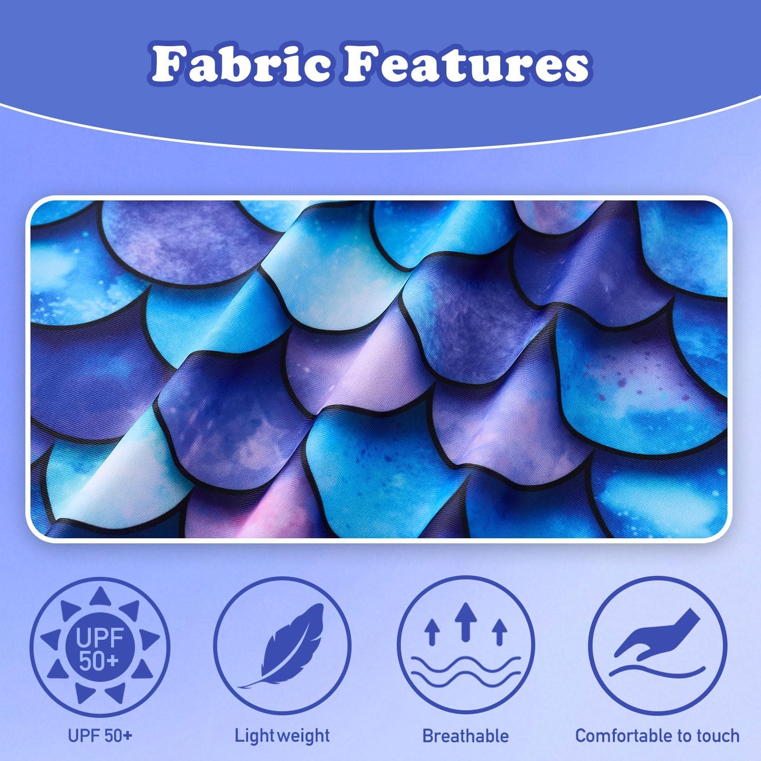 UMELOK Girls Rash Guard Swimsuit 2-Pieces Long Sleeve Bathing Suit Kids Swimwear Sets 4-12 Years - Image 3